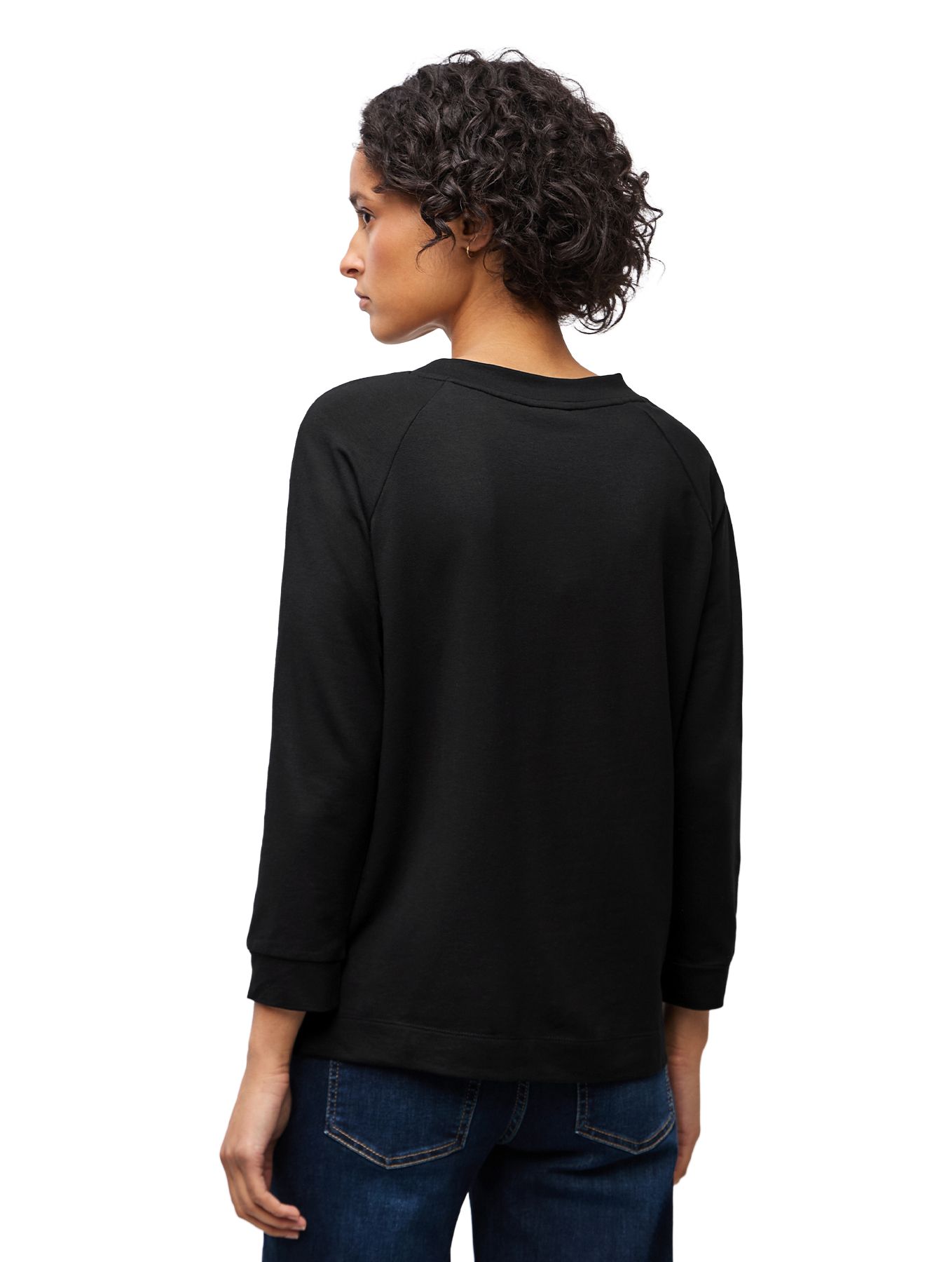 Street-One A324190 shirt w.printed galloon black 2900157763057