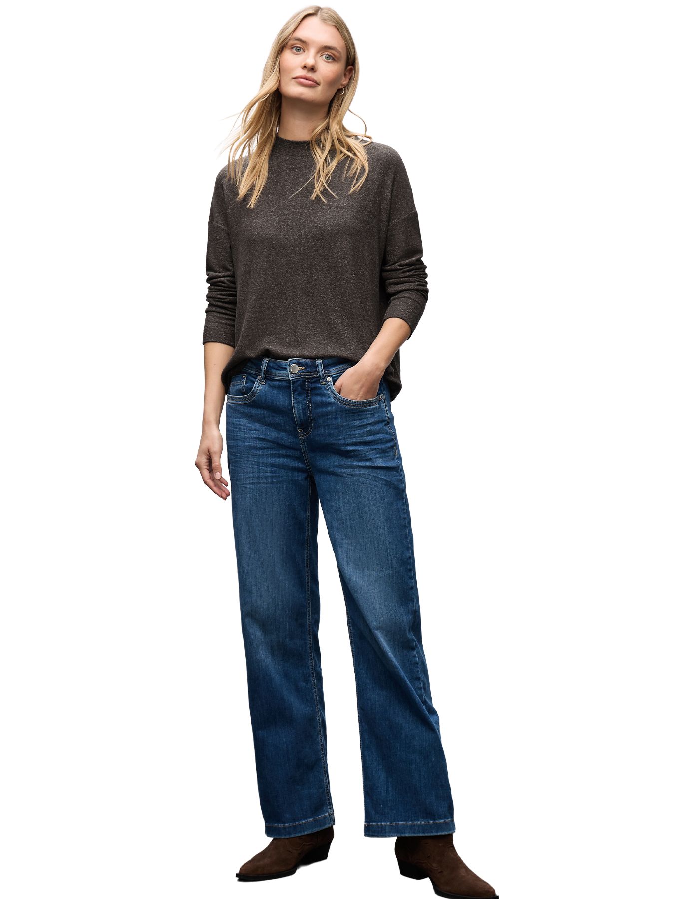 Street-One A324168 LTD QR soft turtle neck shi rustic brown mel. 2900157826028