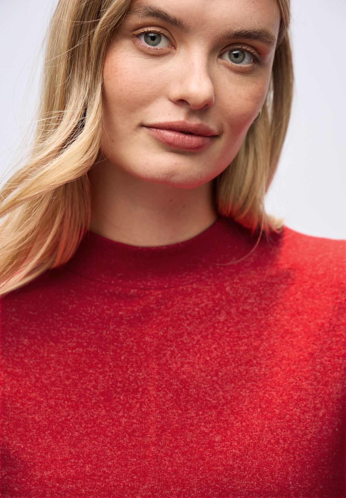 Street One A324168 LTD QR soft turtle neck shi racing red mel. 2900157824024