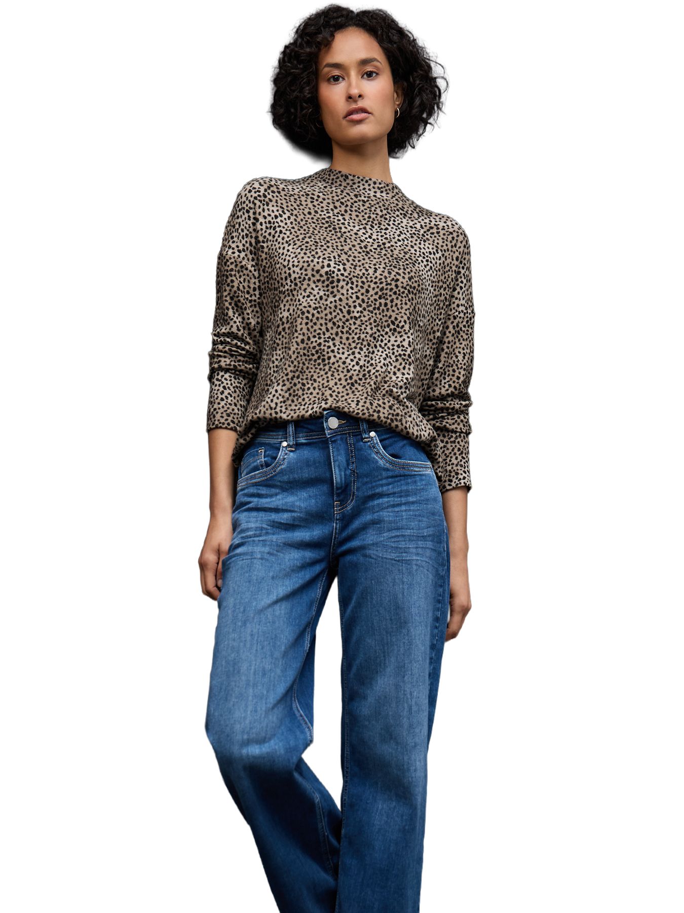 Street-One A324183 LTD QR printed soft turtle sanded beige 2900157840031