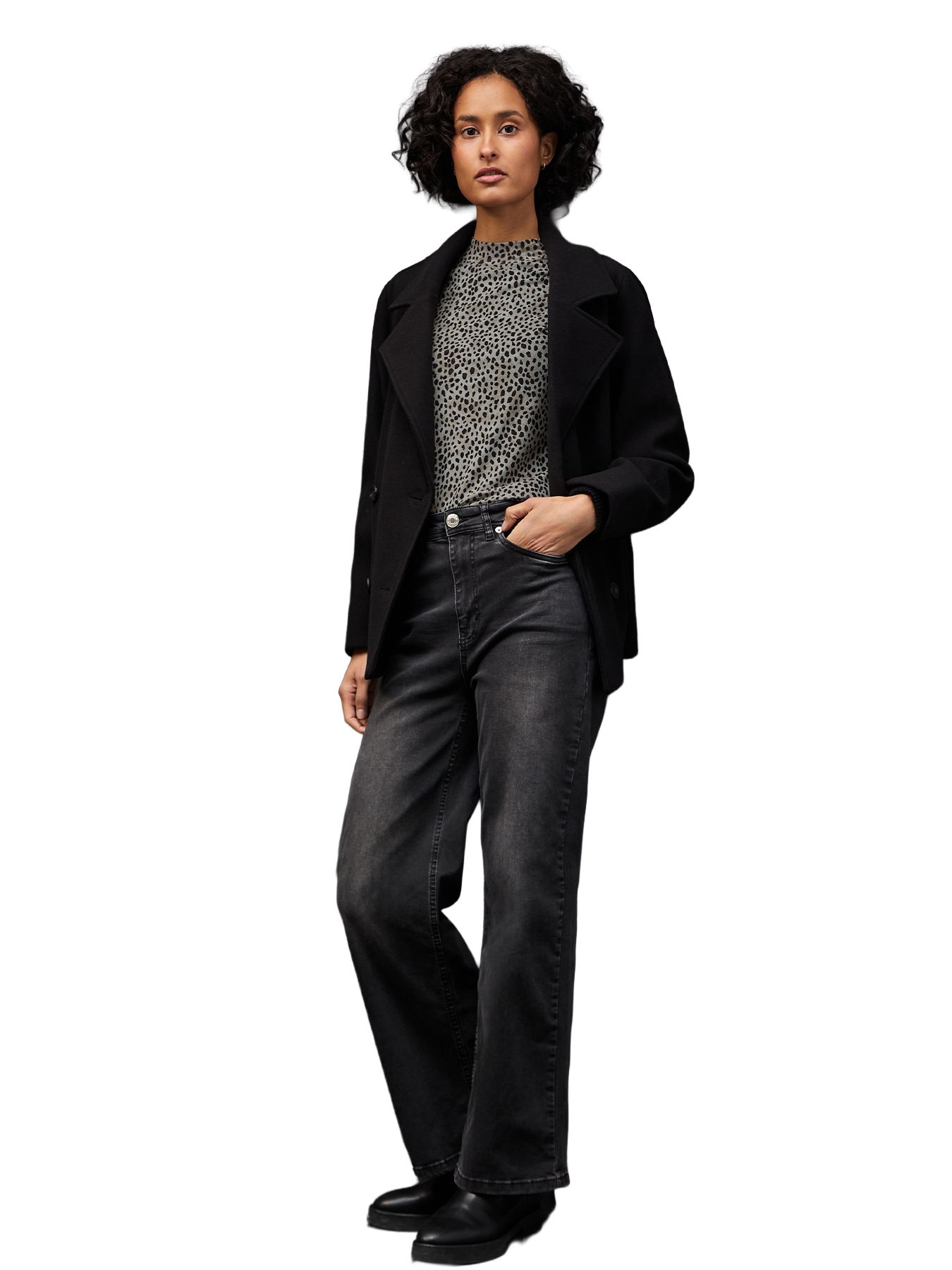 Street One A324187 LTD QR printed mesh turtle sanded beige 2900157845043