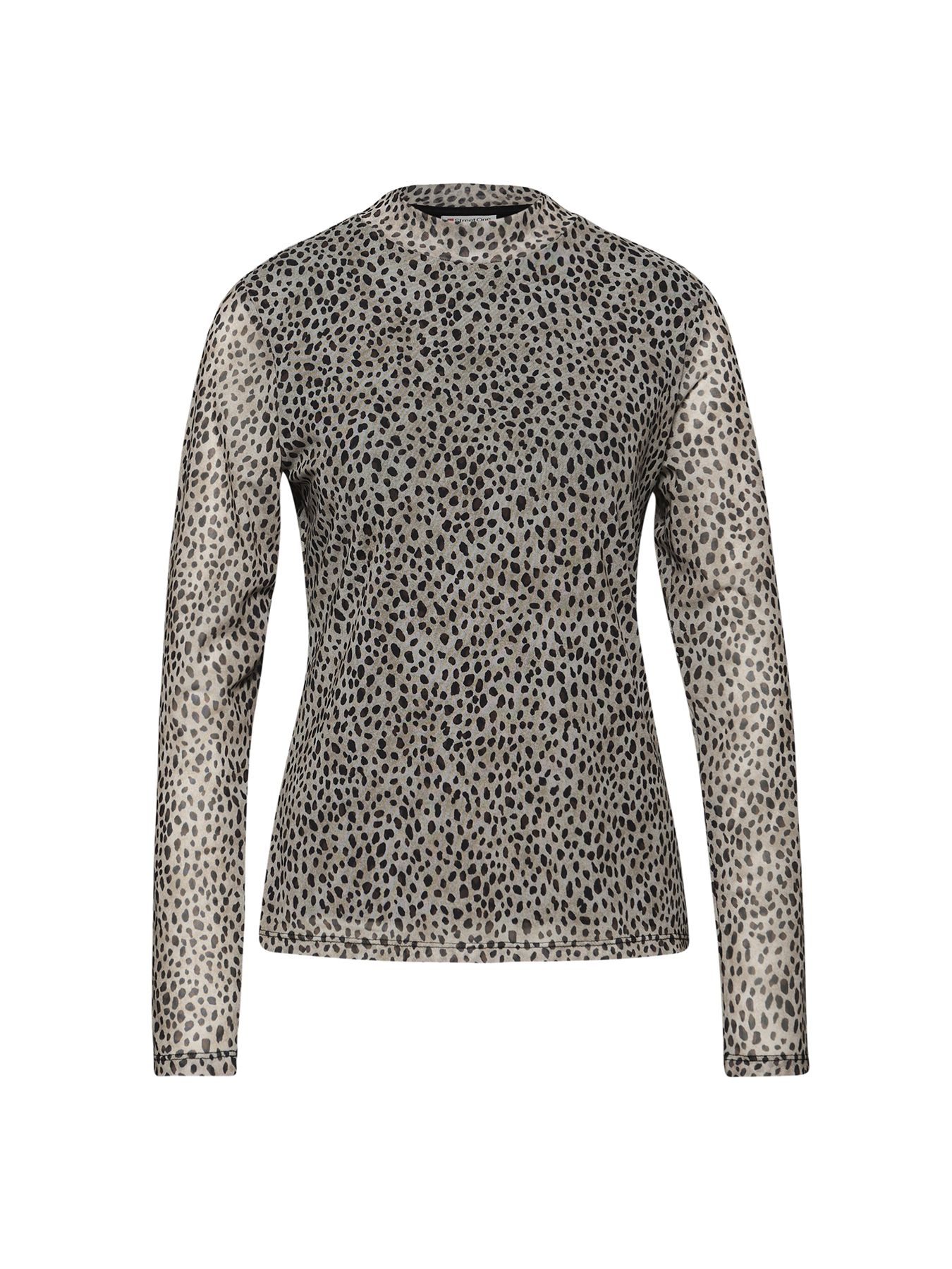 Street One A324187 LTD QR printed mesh turtle sanded beige 2900157845043