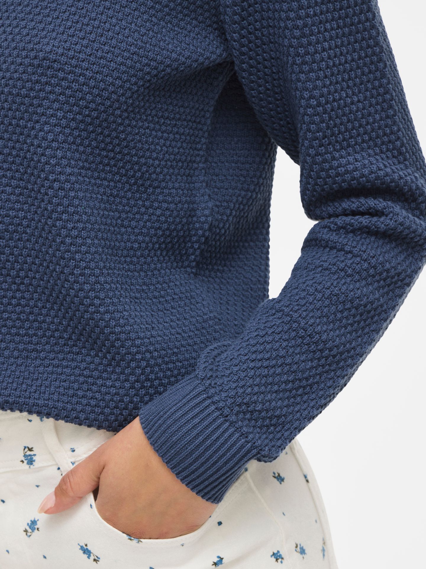 Object VIDALO O-NECK L/S KNIT TOP- NOOS Vintage Indigo 2900158088029 Object VIDALO O-NECK L/S KNIT TOP- NOOS Vintage Indigo 2900158088029