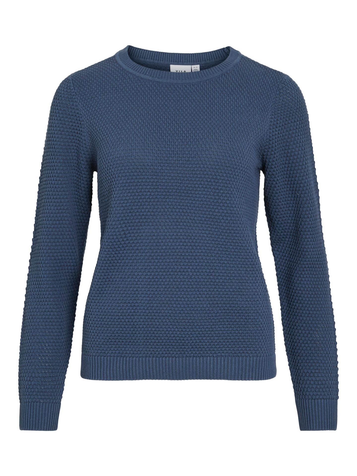Object VIDALO O-NECK L/S KNIT TOP- NOOS Vintage Indigo 2900158088029 Object VIDALO O-NECK L/S KNIT TOP- NOOS Vintage Indigo 2900158088029