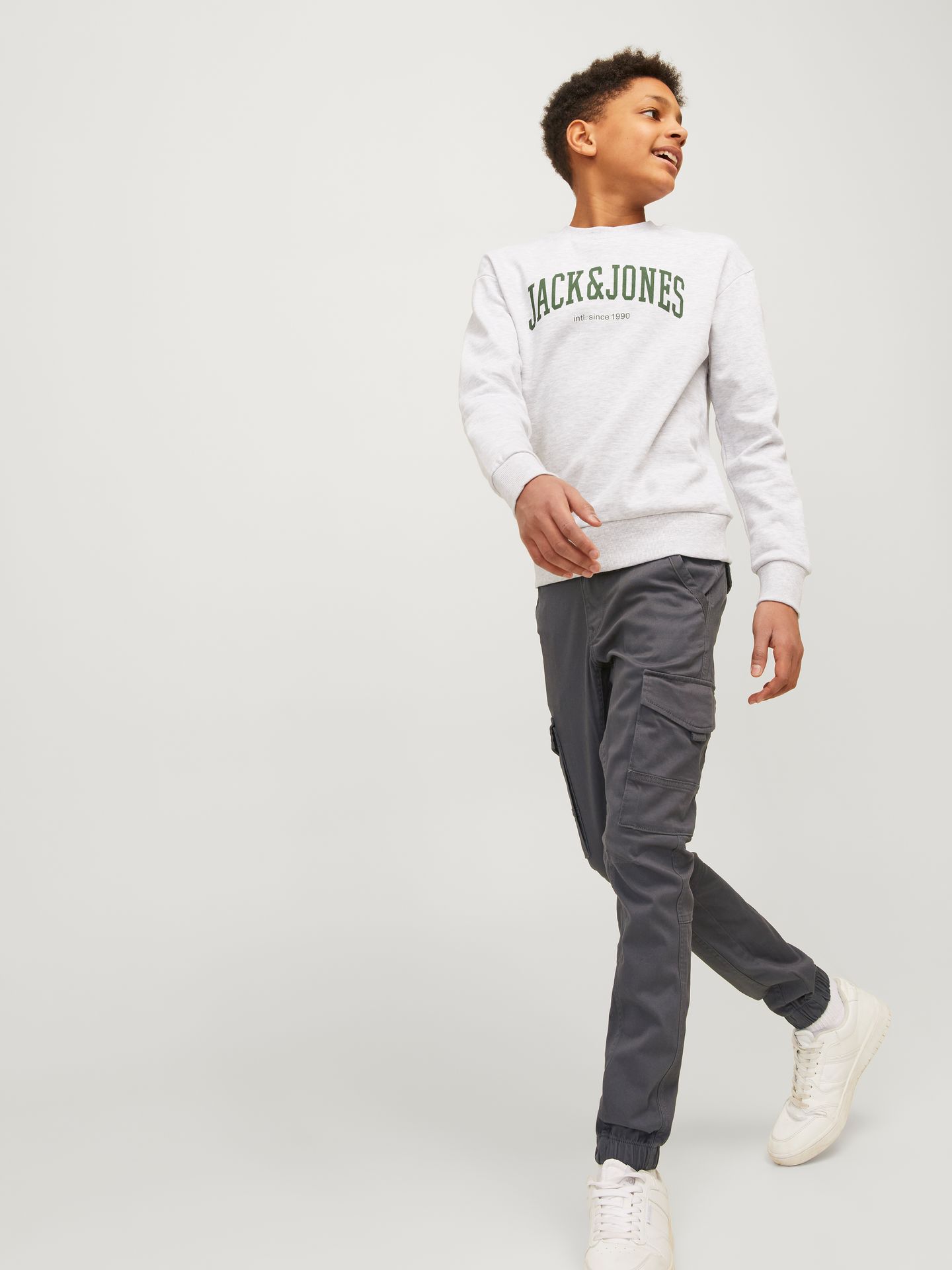 Jack & Jones JPSTPAUL JJFLAKE 542 ASPHALT NOOS J Asphalt 2900158094020