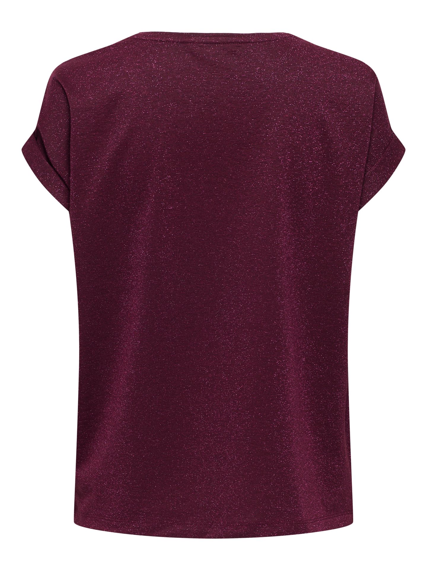 Only ONLMOSTER GLITTER S/S TOP NOOS JRS Chocolate Truffle/CHOCOLATE TRUFFLE 2900158347027