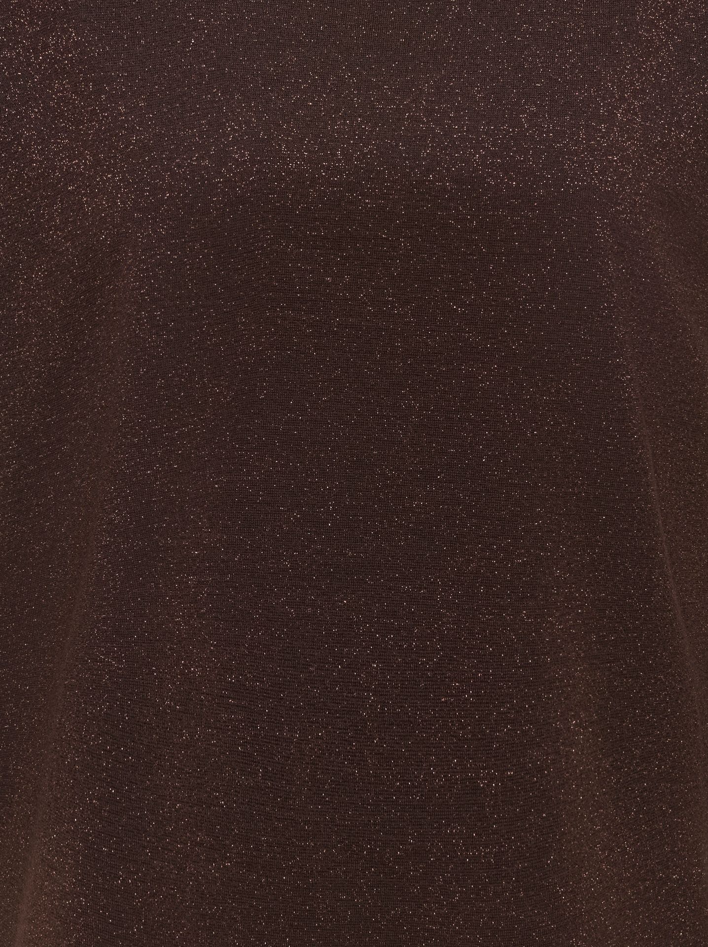 Only ONLMOSTER GLITTER S/S TOP NOOS JRS Coffee Bean/TONE IN TONE LUREX 2900168485047