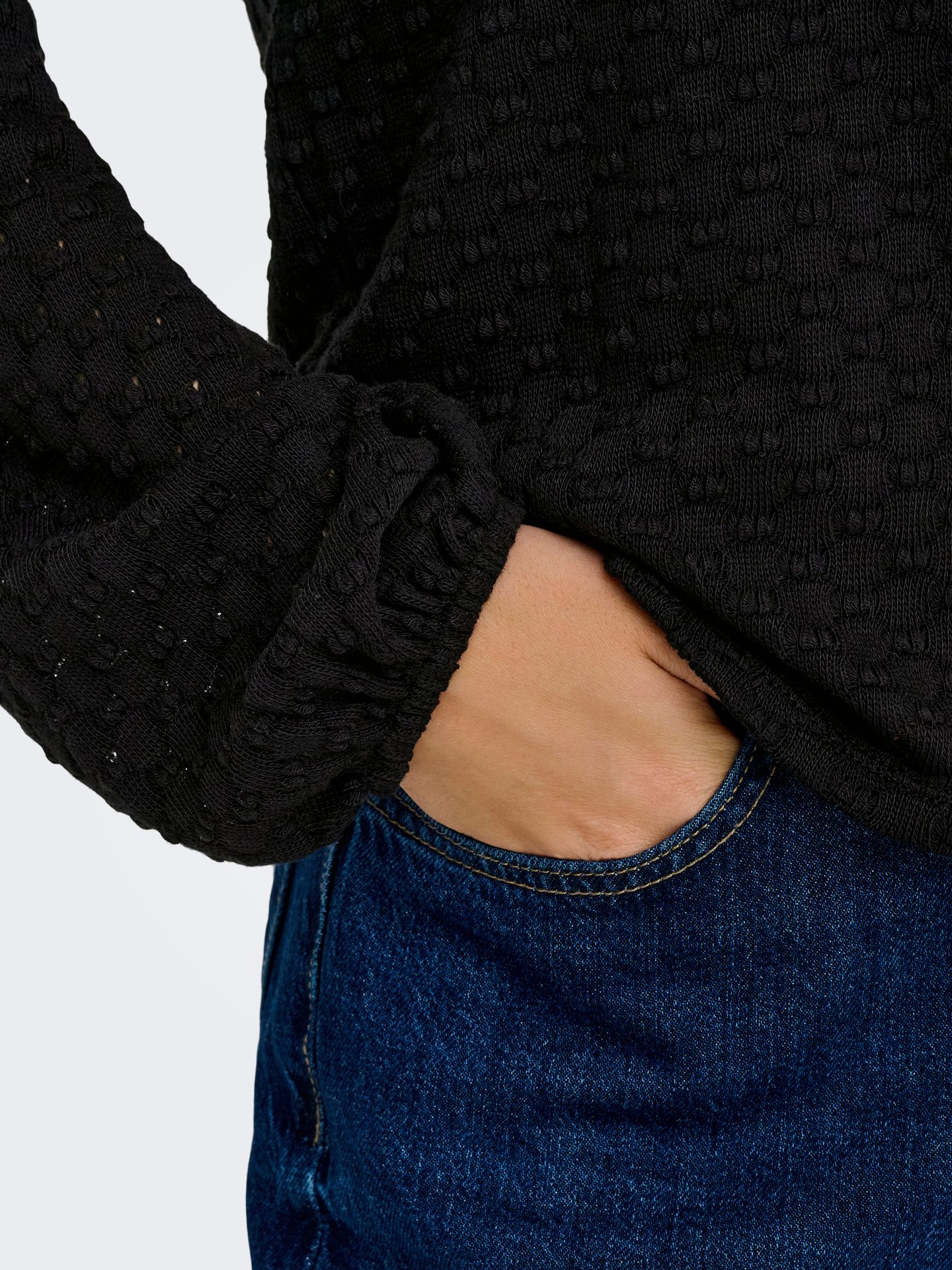 Only ONLBELLE LIFE L/S TOP JRS Black 2900158358030 Only ONLBELLE LIFE L/S TOP JRS Black 2900158358030