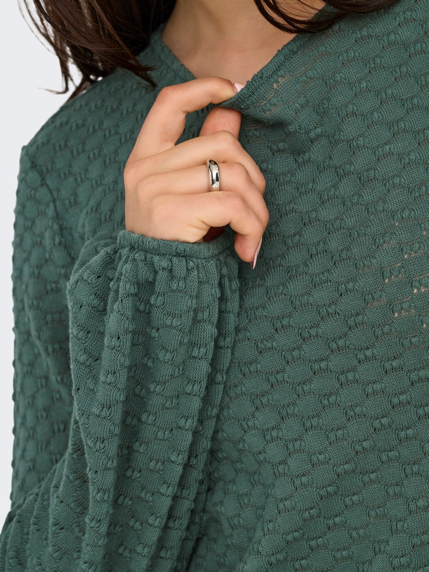 Only ONLBELLE LIFE L/S TOP JRS Balsam Green 2900158357040 Only ONLBELLE LIFE L/S TOP JRS Balsam Green 2900158357040