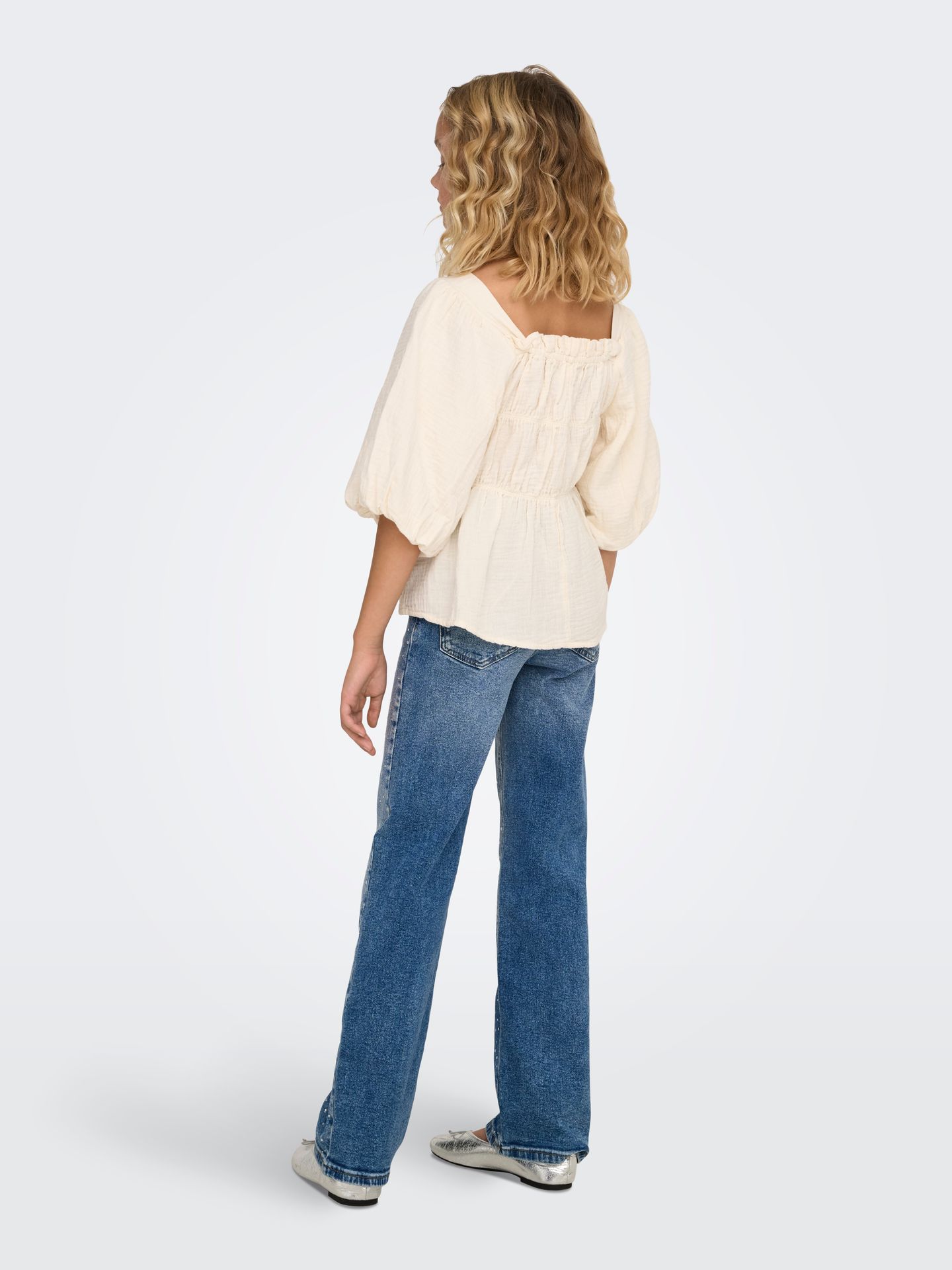 Kids Only KOGJUICY RHS WIDE LEG DNM CRO557 NO Medium Blue Denim/NAS365 2900158359013