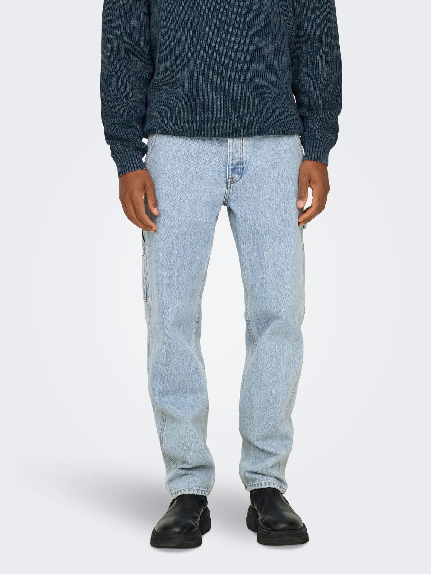 Only & Sons ONSEDGE STRAIGHT CAR LB 1087TAI DNM Light Blue Denim 00114185-EKA26011400001296