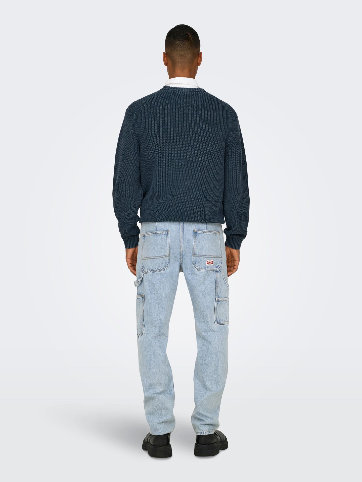 Only & Sons ONSEDGE STRAIGHT CAR LB 1087TAI DNM Light Blue Denim 2900158391105 Only & Sons ONSEDGE STRAIGHT CAR LB 1087TAI DNM Light Blue Denim 2900158391105