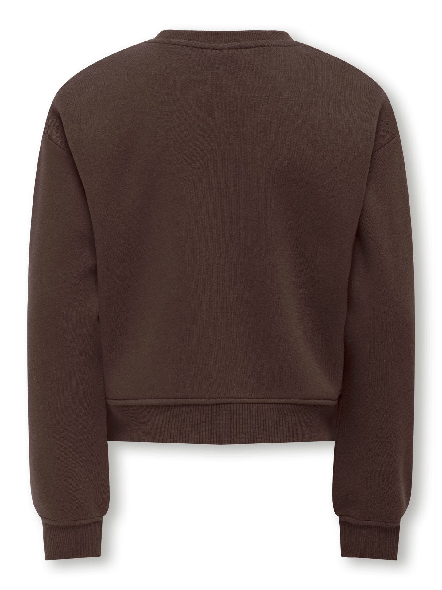 Kids Only KOGSWEAT LS CREW OVZ STAT SWT NOOS Coffee Bean/Los Angeles - Californi 2900167920020