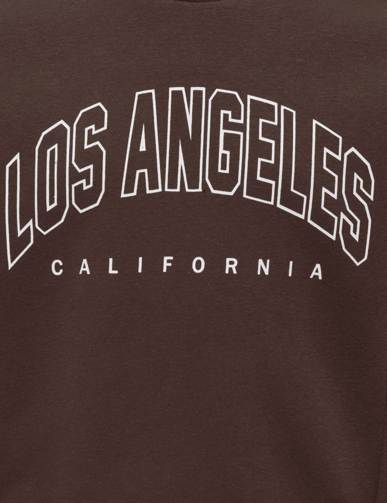 Kids Only KOGSWEAT LS CREW OVZ STAT SWT NOOS Coffee Bean/Los Angeles - Californi 2900167920020