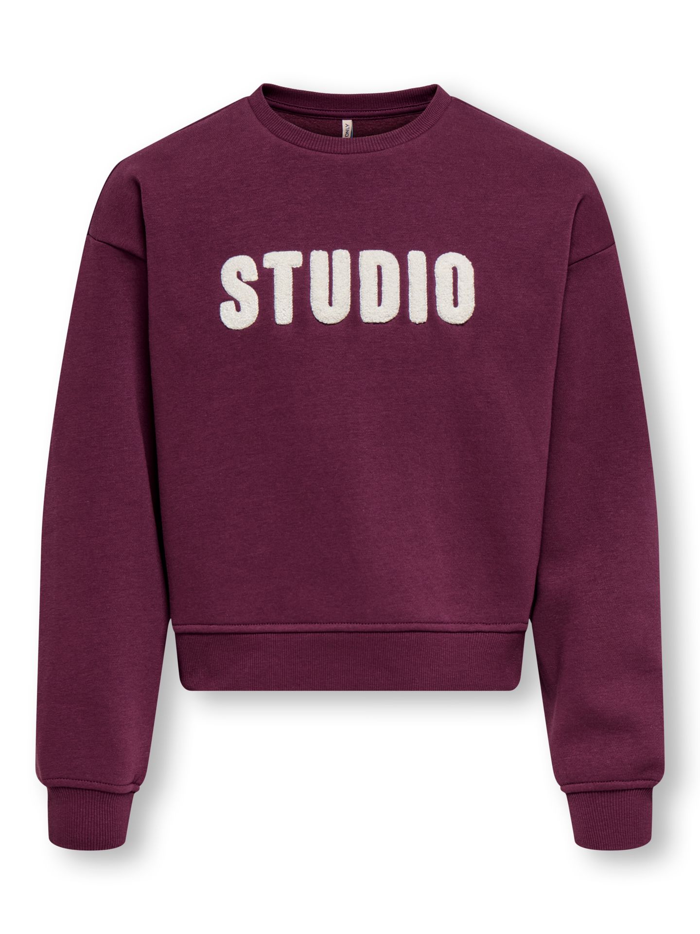 Kids Only KOGSWEAT LS CREW OVZ STAT SWT NOOS Fig/STUDIO - Terry Emb. 2900167922024