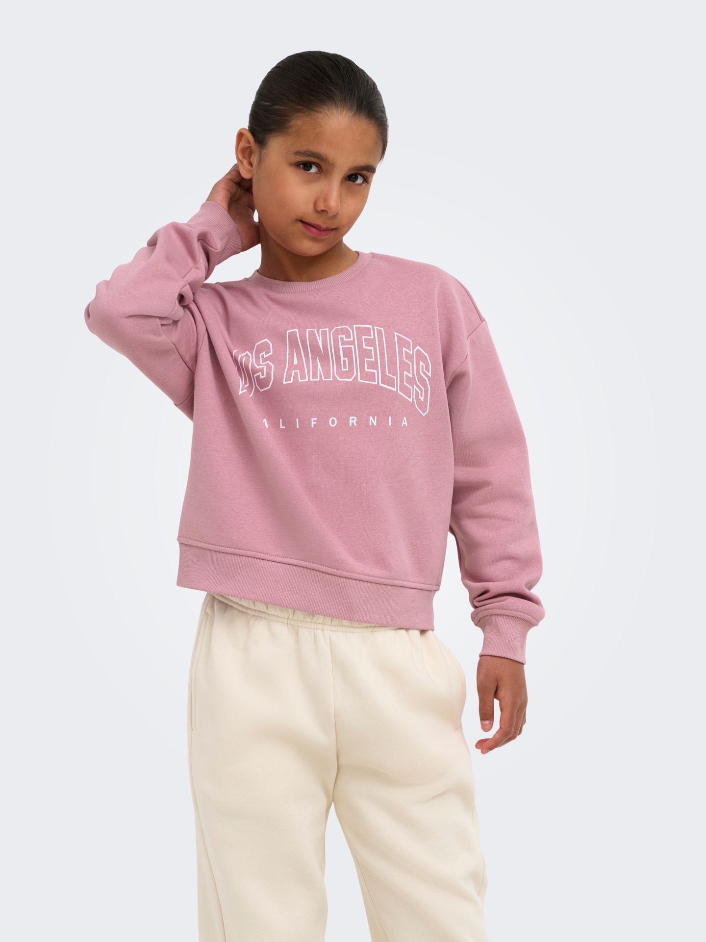 Kids Only KOGSWEAT LS CREW OVZ STAT SWT NOOS Foxglove/Los Angeles - California 2900167924028