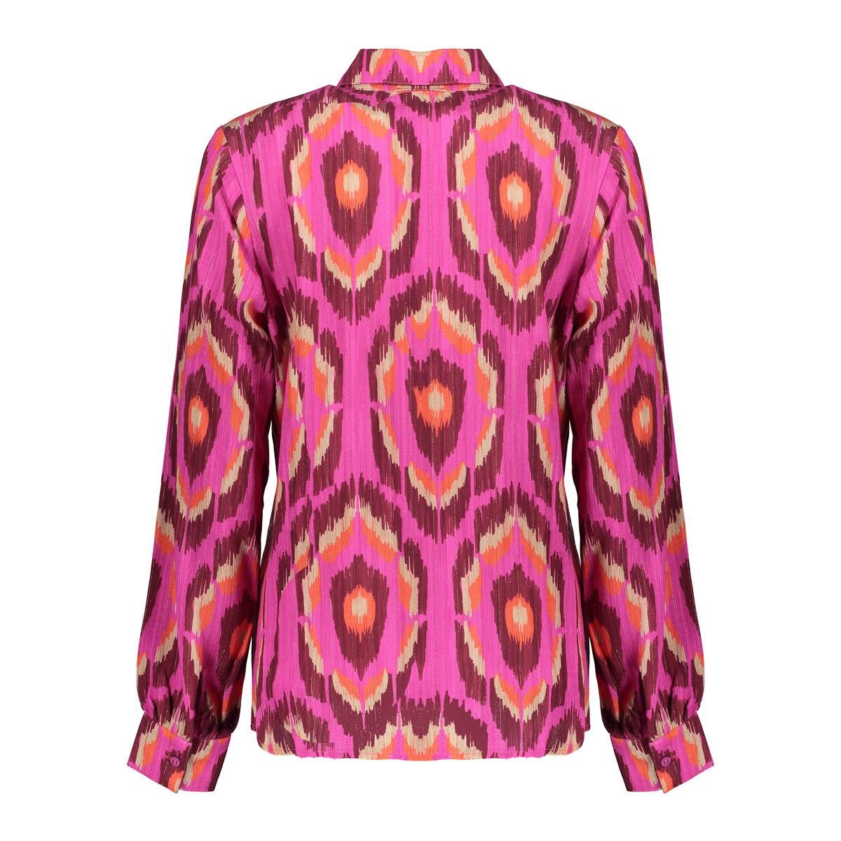 geisha Blouse print 420 pink/fuchsia 2900158414071 geisha Blouse print 420 pink/fuchsia 2900158414071