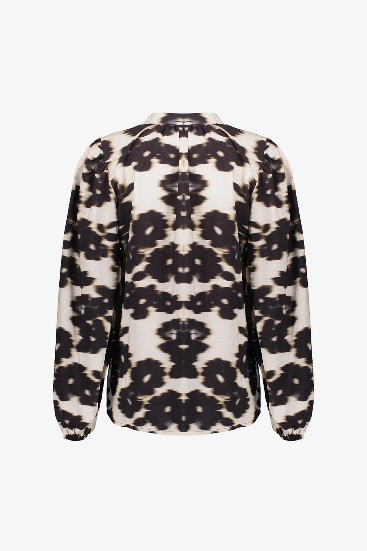 geisha Blouse flowers 0 wool white/black 2900158426074 geisha Blouse flowers 0 wool white/black 2900158426074