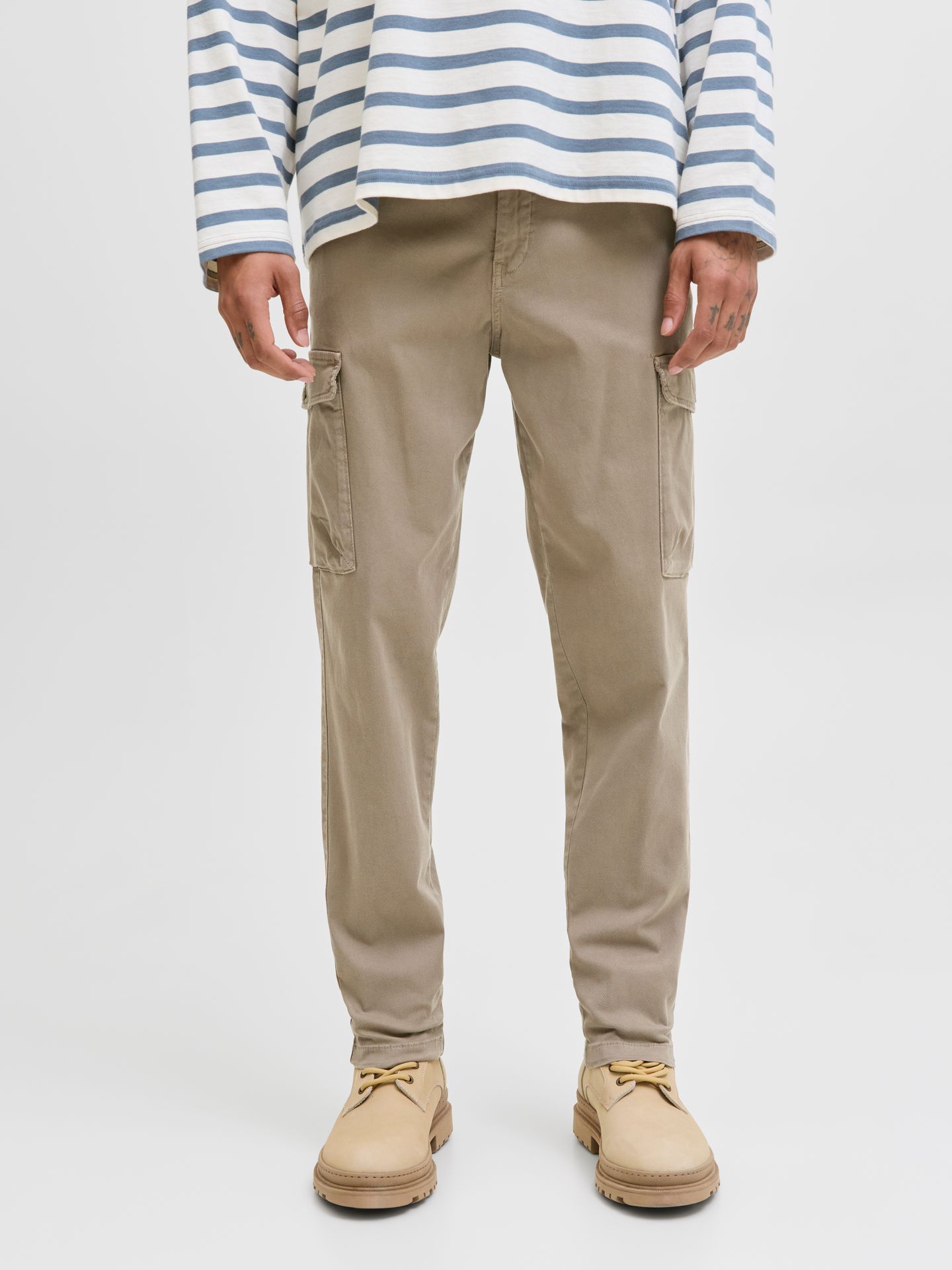 Jack & Jones JPSTACE ARTHUR DOBBY CARGO SN Brindle 00114208-EKA26011400003030