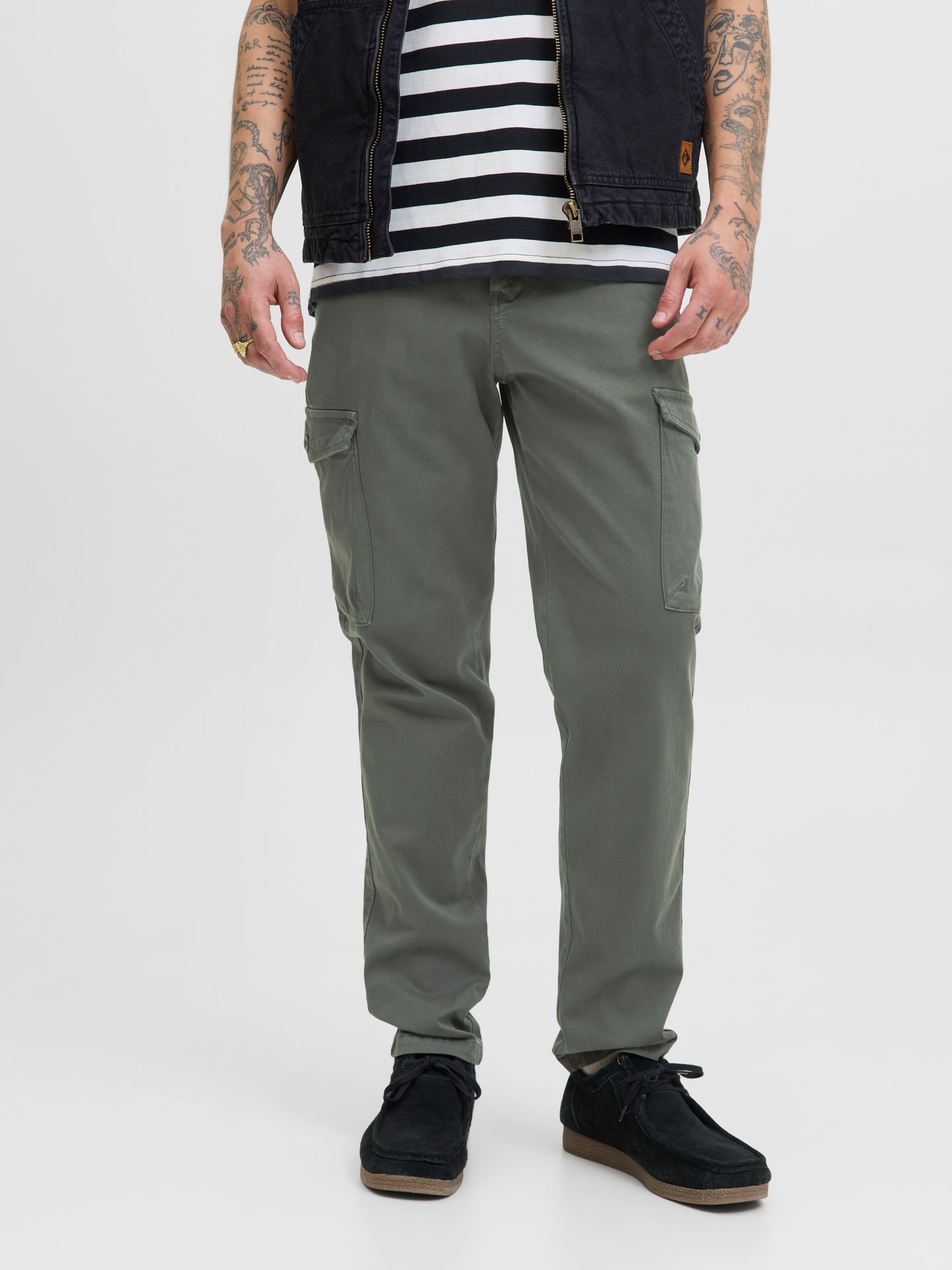 Jack & Jones JPSTACE ARTHUR DOBBY CARGO SN Beluga 00114208-EKA26011400003031