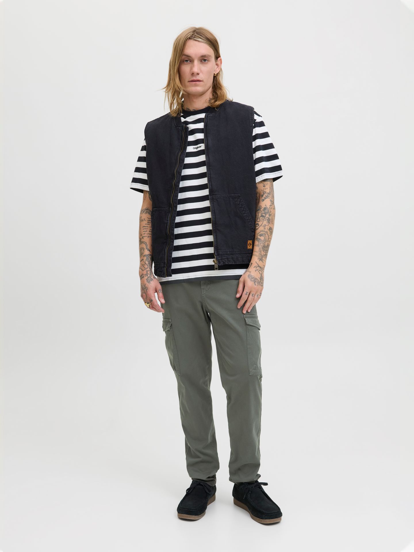 Jack & Jones JPSTACE ARTHUR DOBBY CARGO SN Beluga 2900158436127