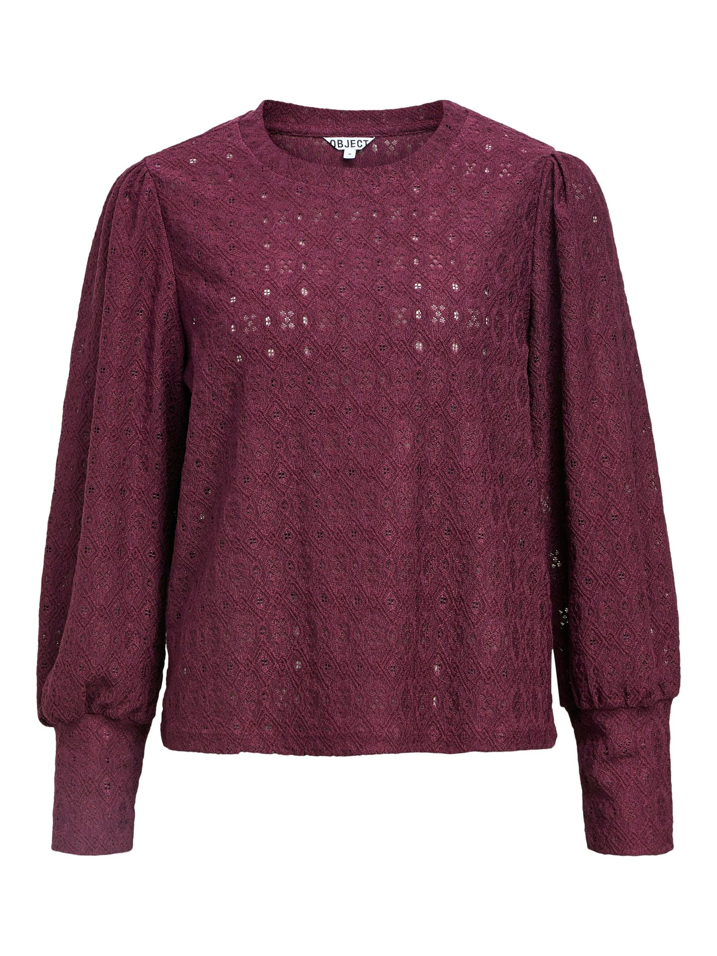 Object OBJLAILA L/S RE TOP NOOS Mauve Wine 2900159012030