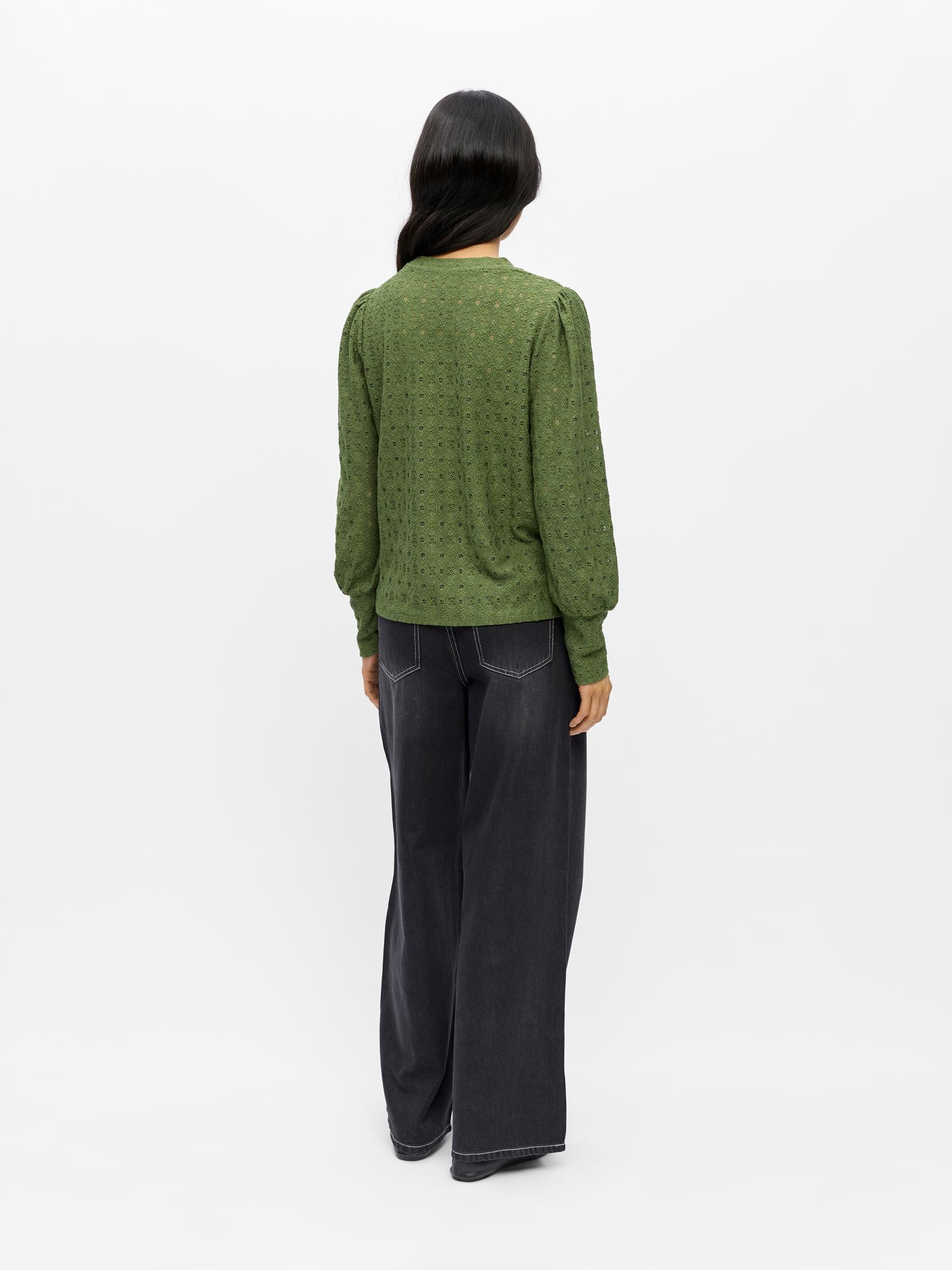 Object OBJLAILA L/S RE TOP NOOS Bronze Green 2900167978021