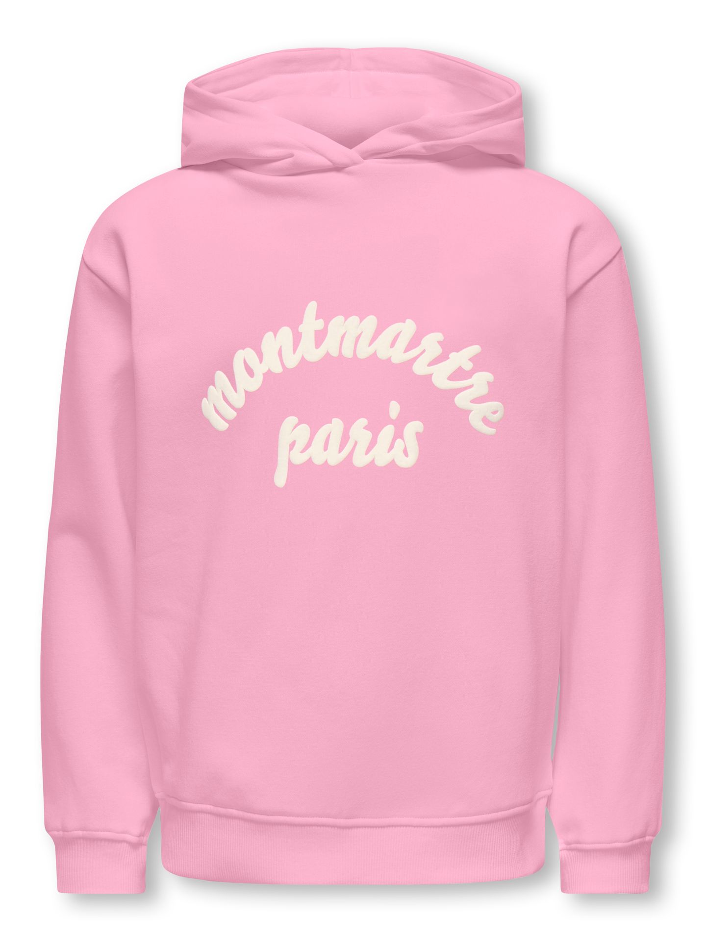 Only KOGHOLLYLIFE L/S PRINTED HOODIE SWT Sea Pink/Paris 00114218-EKA26011400003039
