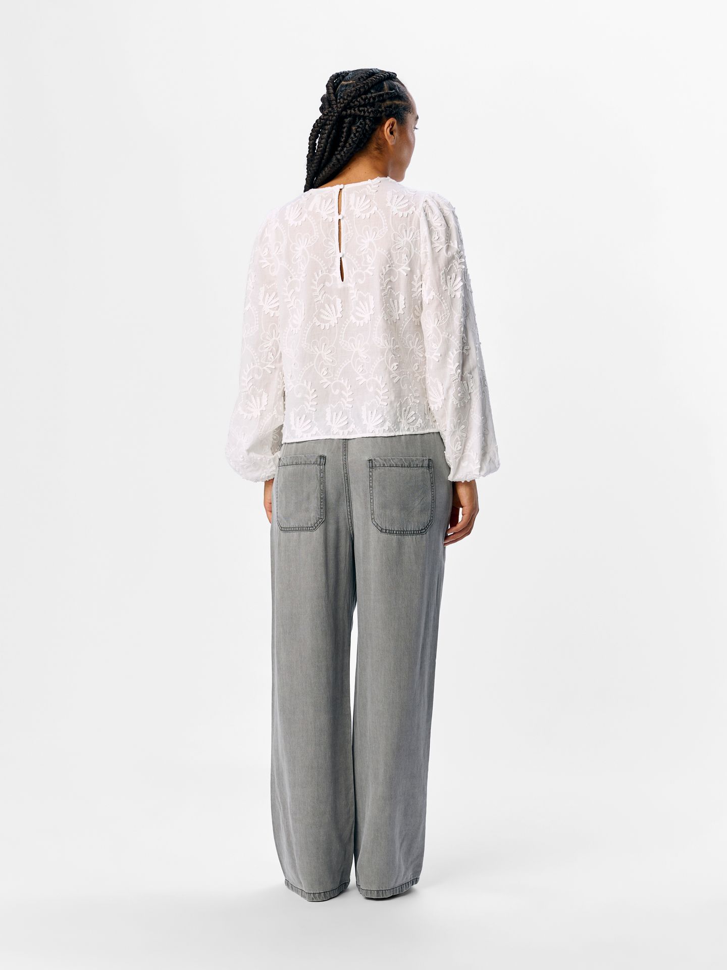 Object OBJMYA RE L/S TOP NOOS Cloud Dancer 2900162733021