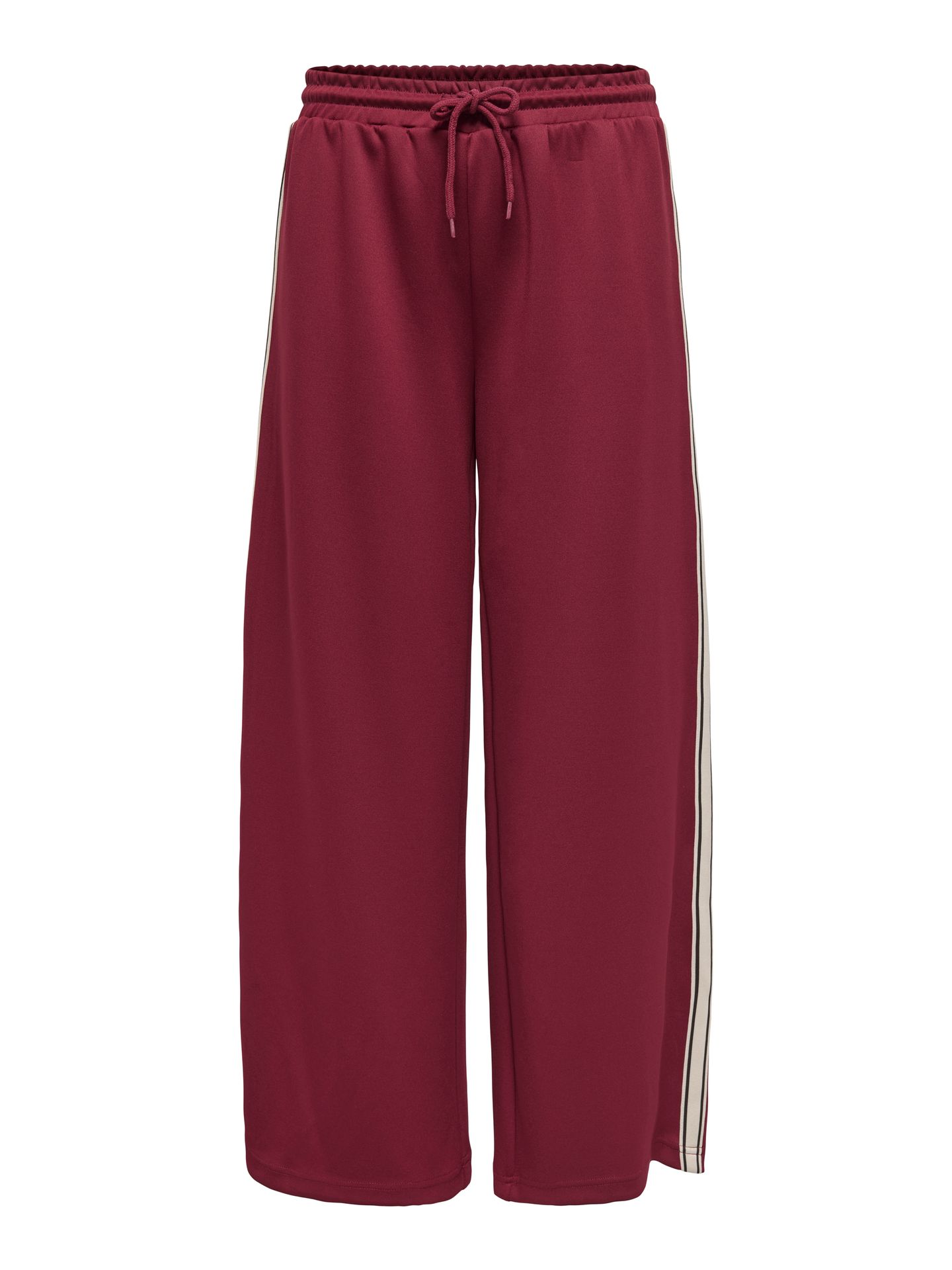 Only ONLASTA WIDE STRIPE PANTS SWT Cabernet/Melange 00114222-EKA26011400001979