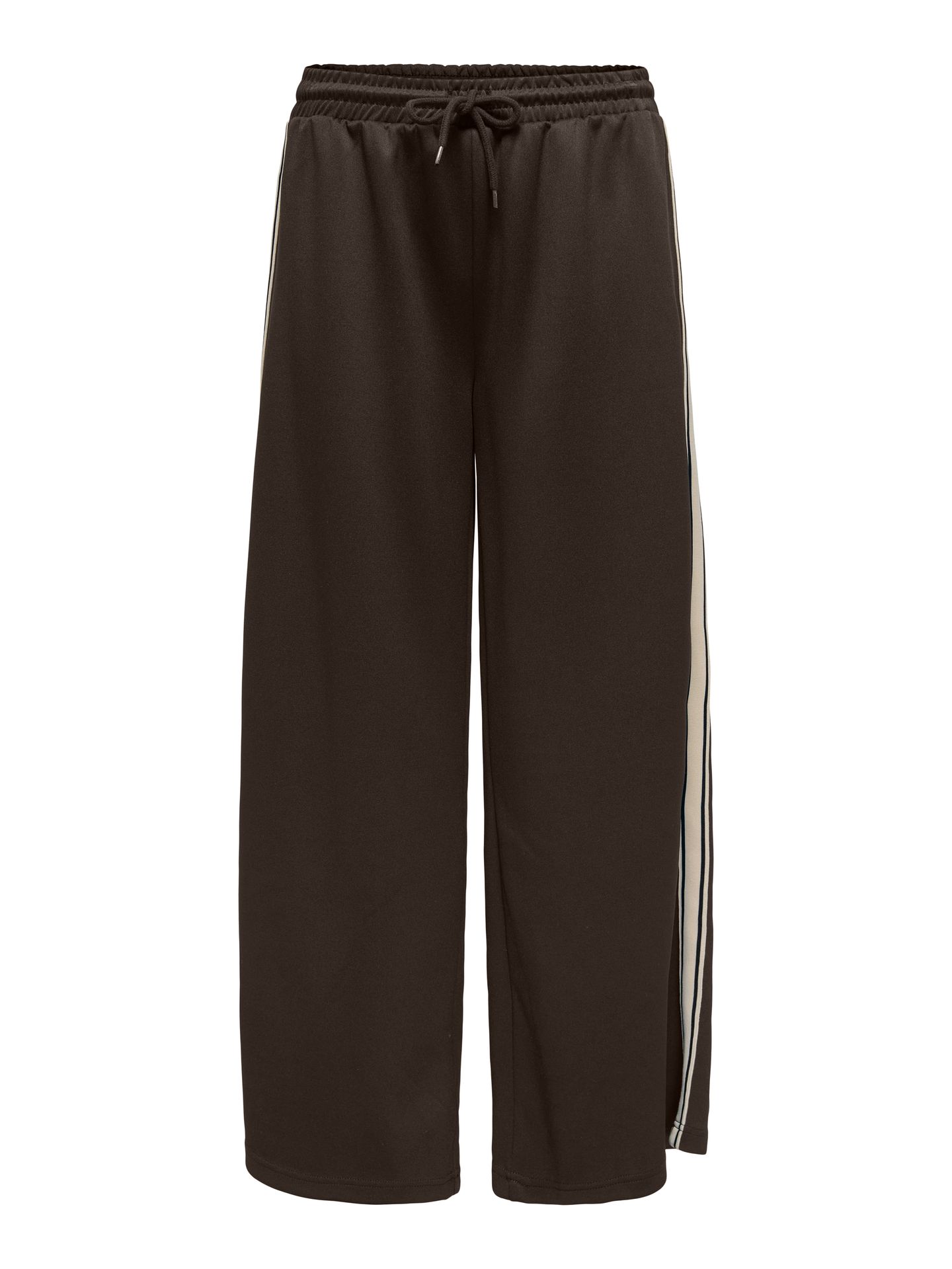 Only ONLASTA WIDE STRIPE PANTS SWT Chocolate Torte/Black/birch stripe 00114222-EKA26011400003041