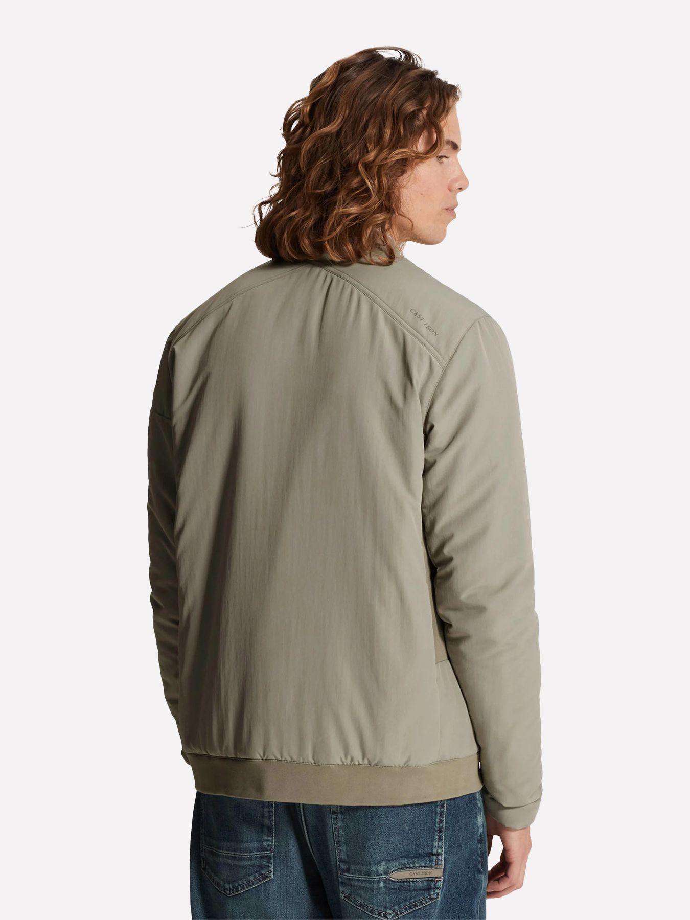 Cast Iron Bomber jacket Light weight Bomberj Dried Sage 2900158484029