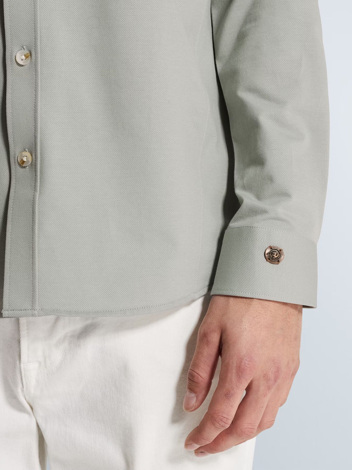 Cast Iron LONG SLEEVE SHIRT Twill Jersey 2 t Belgain Block 2900158491041