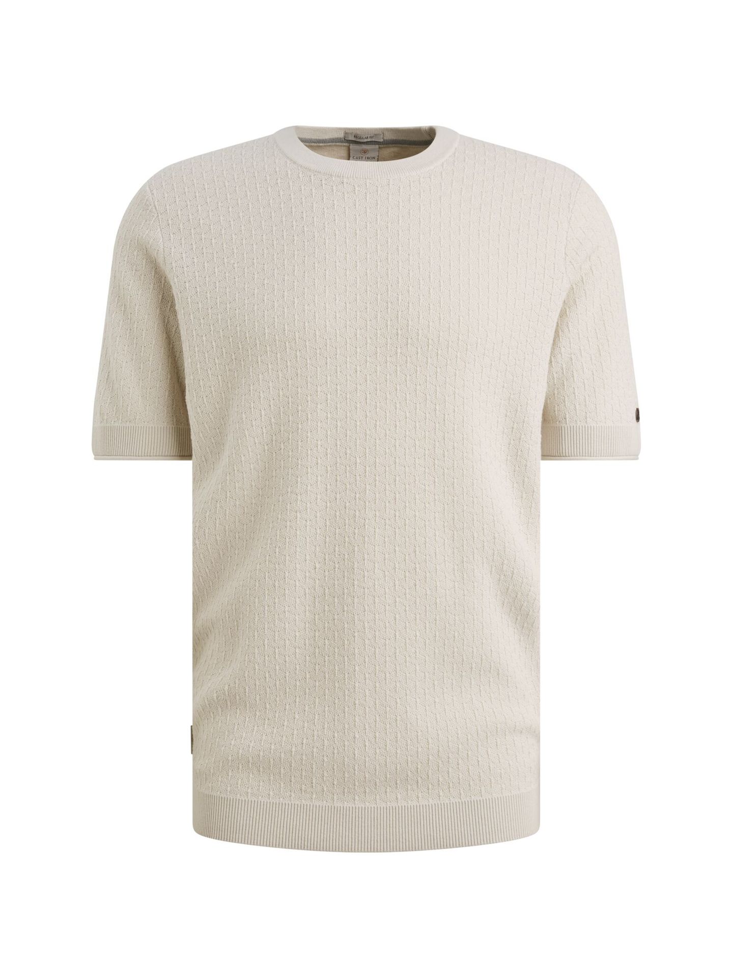 Cast Iron Short sleeve r-neck regular fit co White Onyx 2900158492048