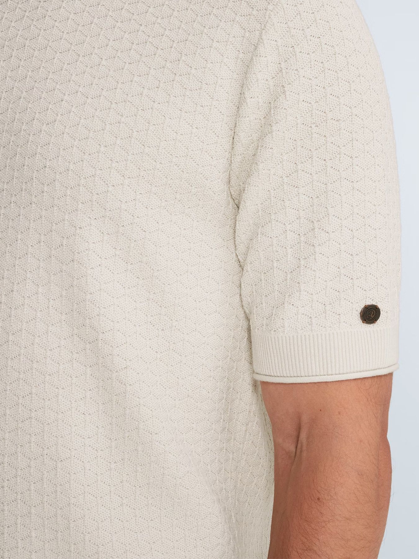 Cast Iron Short sleeve r-neck regular fit co White Onyx 2900158492048