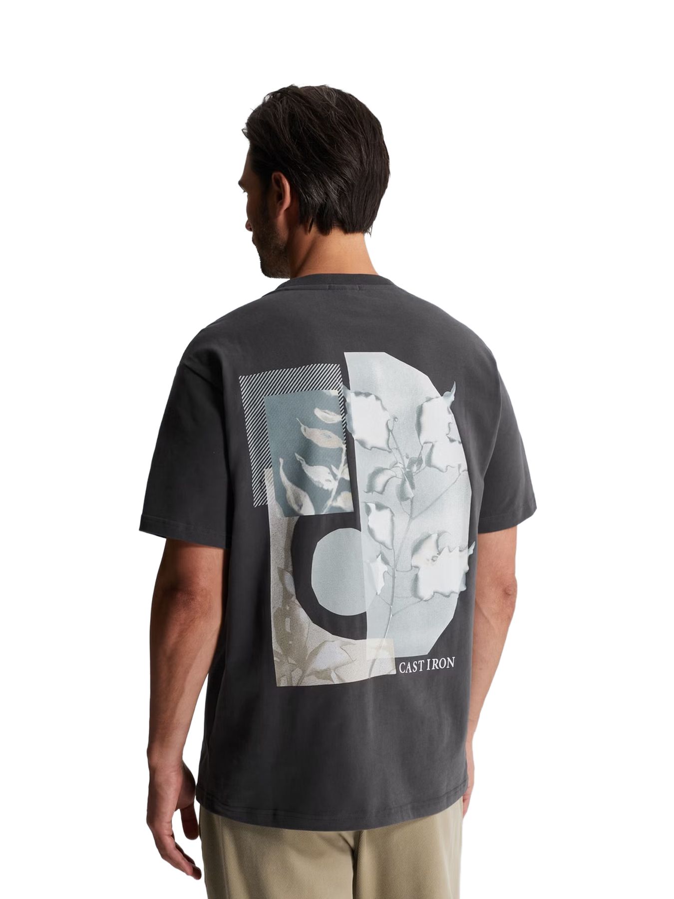 Cast Iron Short sleeve r-neck relaxed fit pe 9159 2900158496022