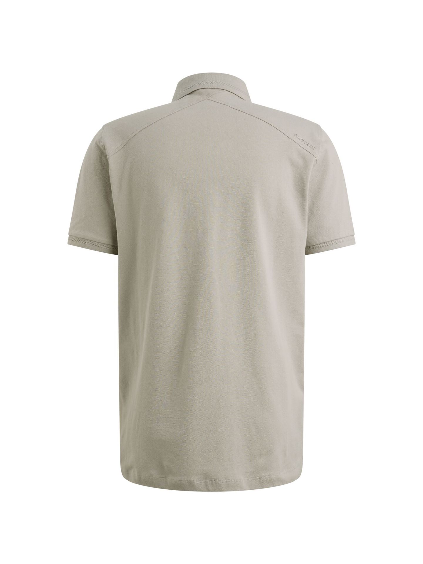 Cast Iron Short sleeve polo slim fit fine pi Belgain Block 2900158500033
