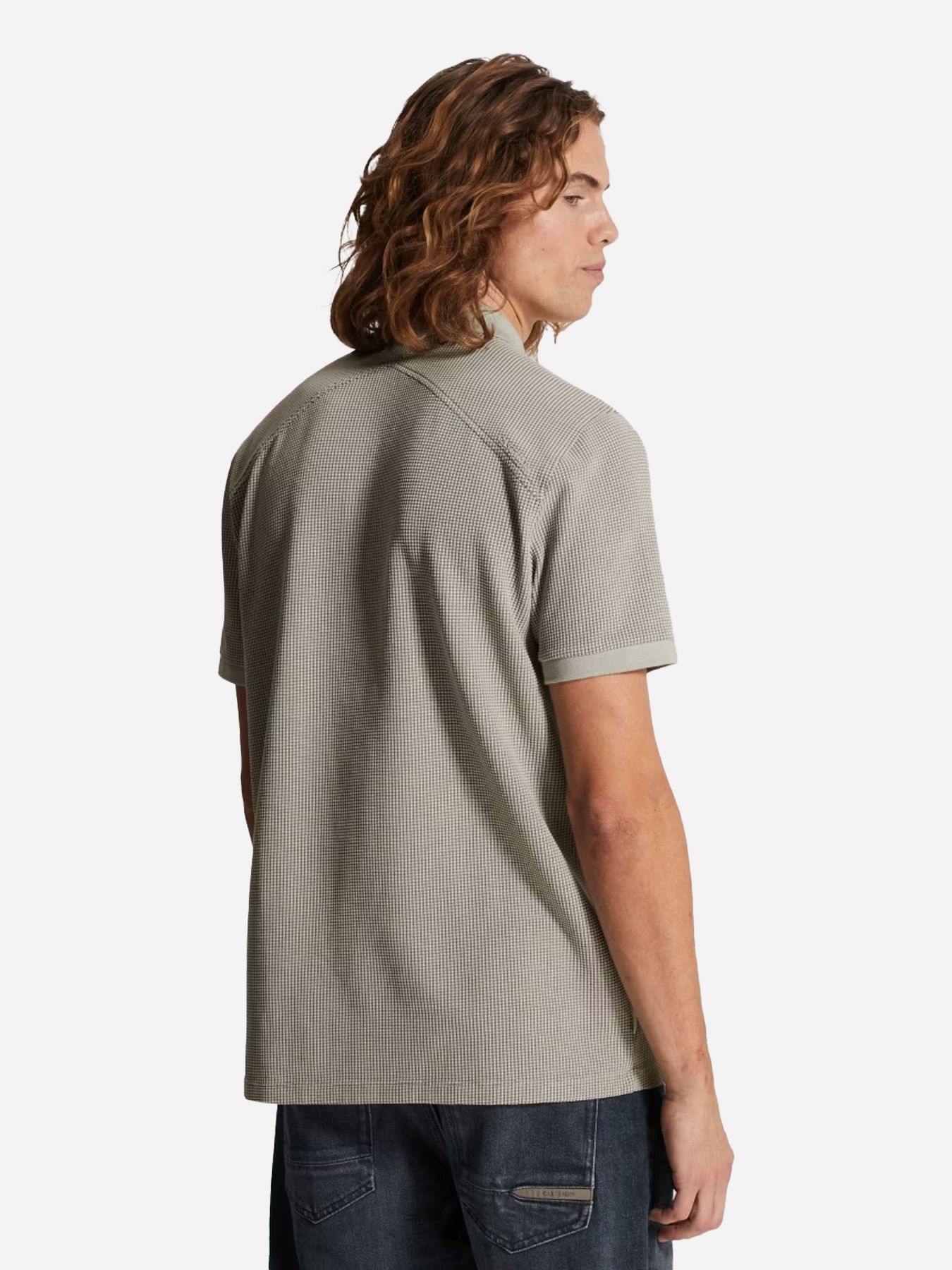 Cast Iron Short sleeve r-neck regular fit tw Belgain Block 2900158504048