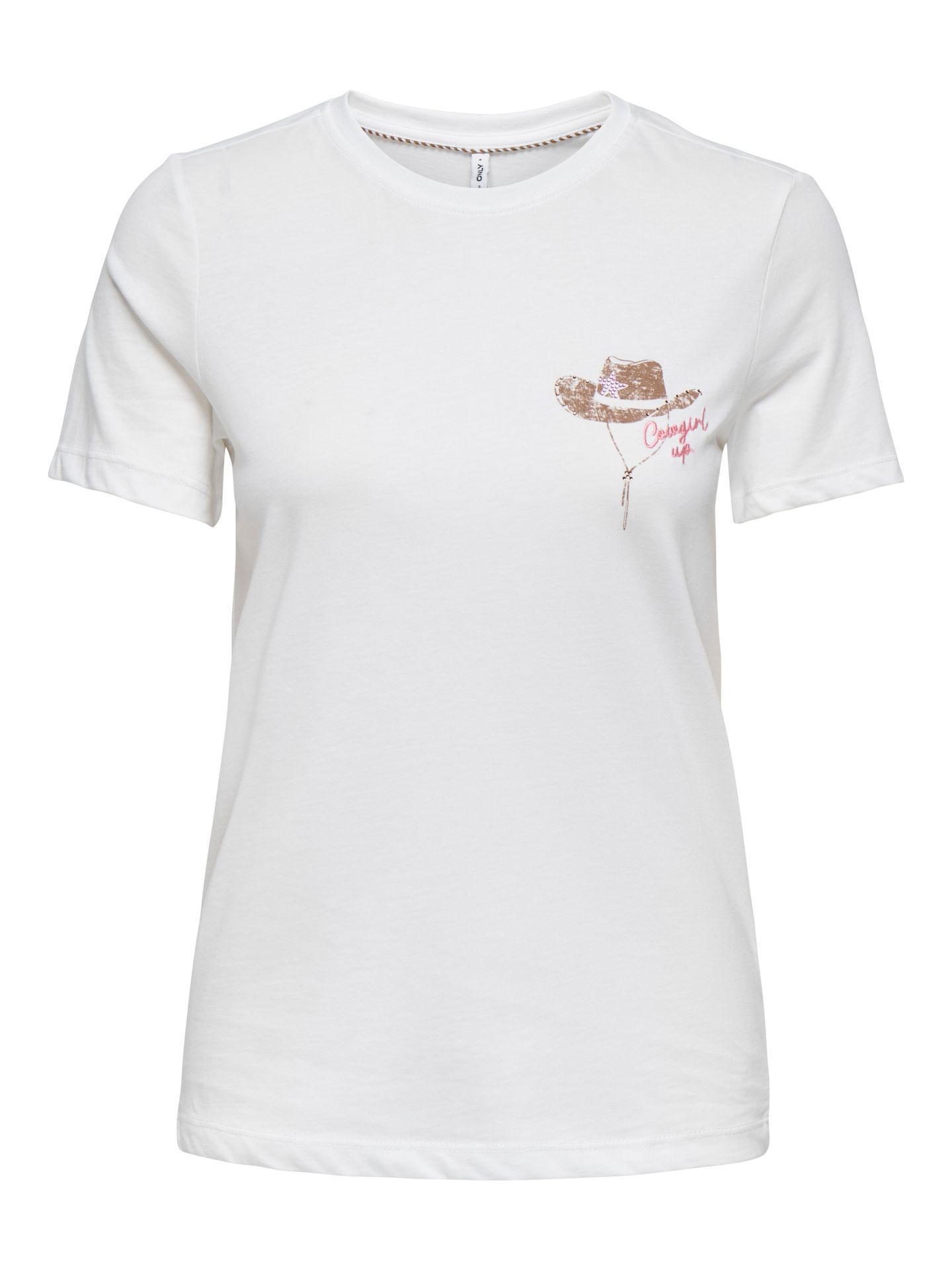 Only ONLKITA LIFE REG S/S TEXANA TOP CS Cloud Dancer/2024 BRODERIE ANGLAISE 2900158513057
