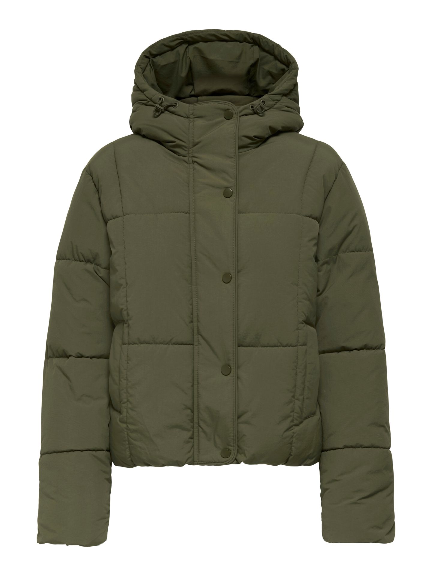 JDY JDYWONDER SHORT HOOD PUFFER OTW SIJ Ivy Green 00114247-EKA26011400001782