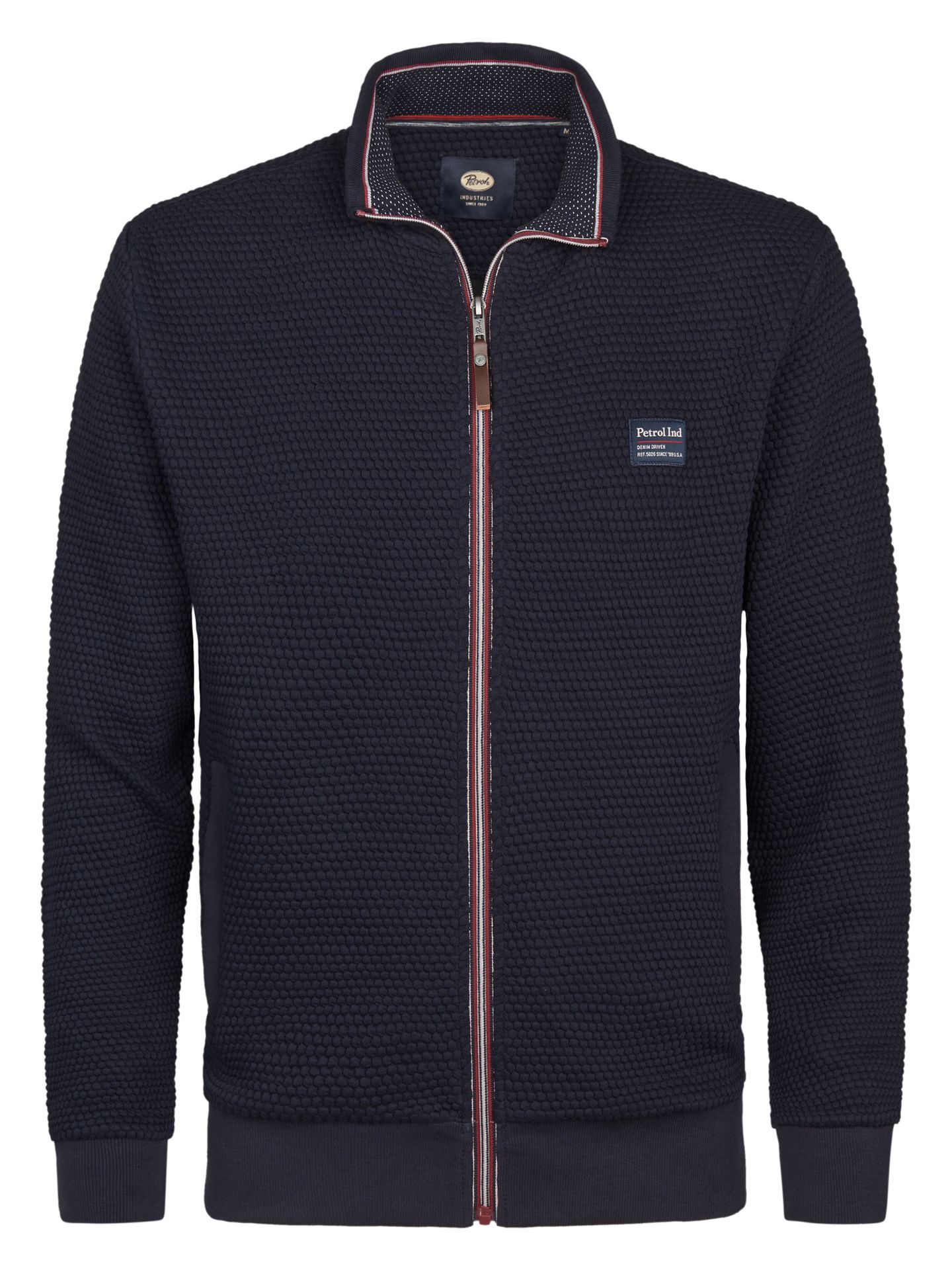 Petrol Industries Men Sweater Collar Zip 5092 royal navy 00114250-EKA26002700000164