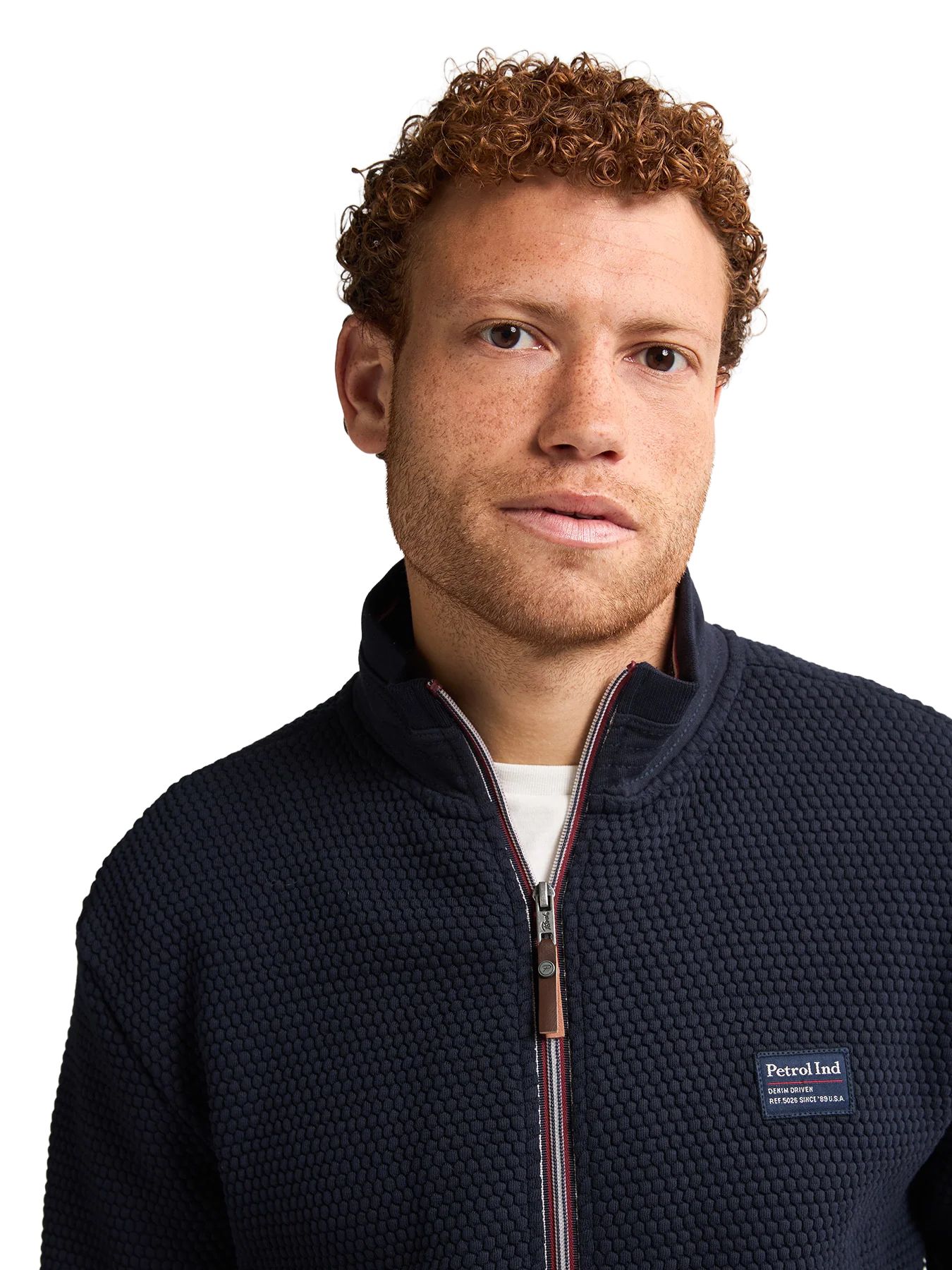 Petrol Industries Men Sweater Collar Zip 5092 royal navy 2900158522080