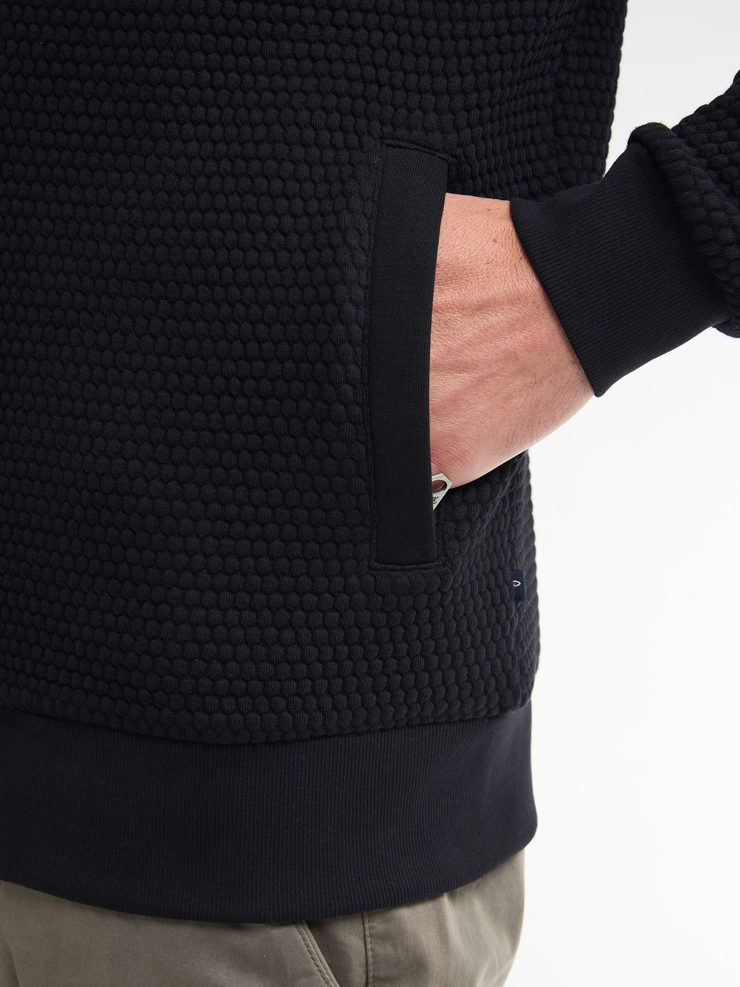 Petrol Industries Men Sweater Collar Zip 9111 deep black 2900158524091