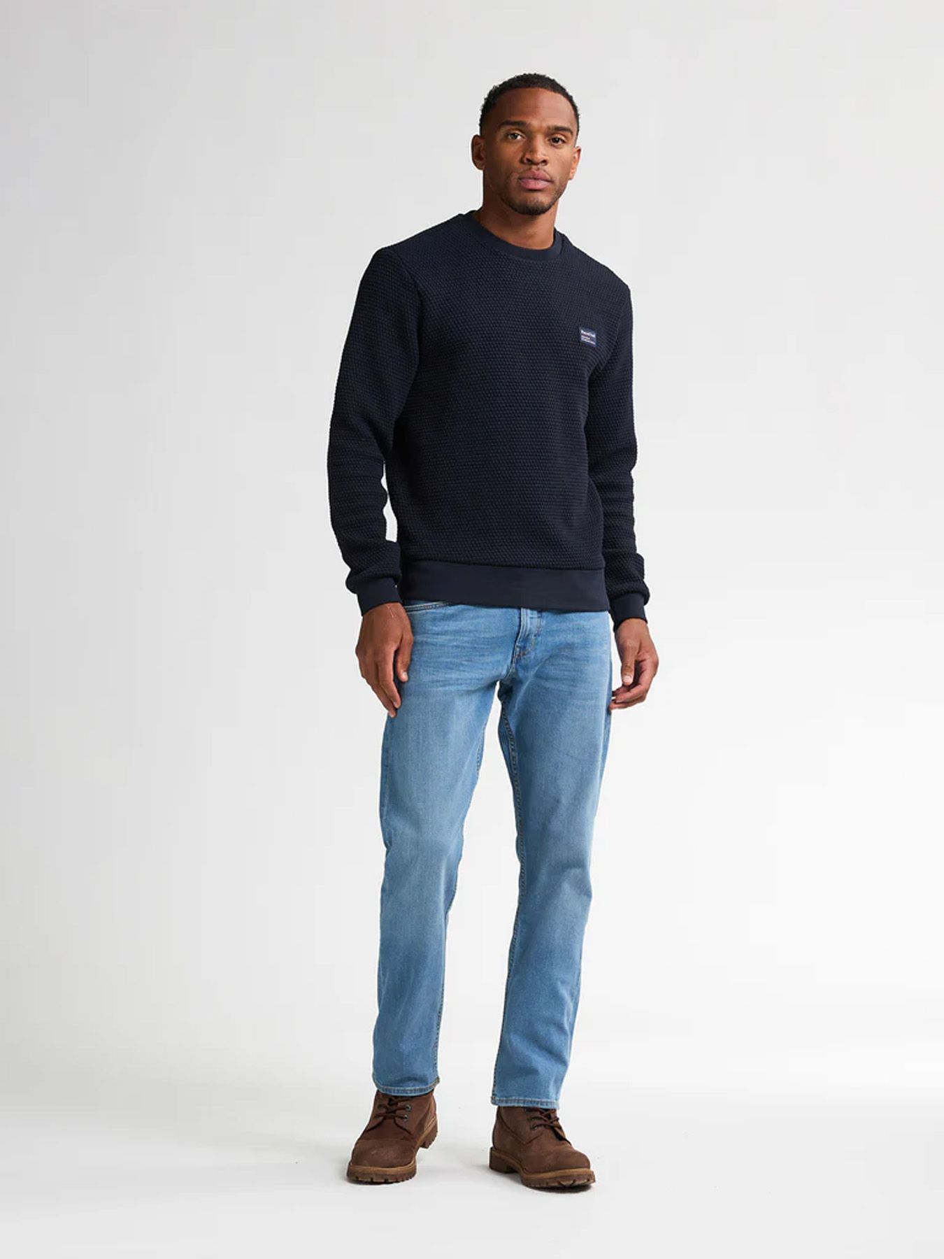 Petrol Industries Men Sweater Round Neck 5092 royal navy 2900158525043 Petrol Industries Men Sweater Round Neck 5092 royal navy 2900158525043