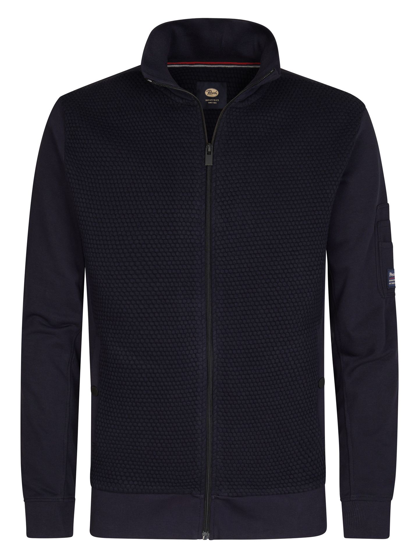Petrol Industries Men Sweater Collar Zip 5092 royal navy 00114252-EKA26002700000164