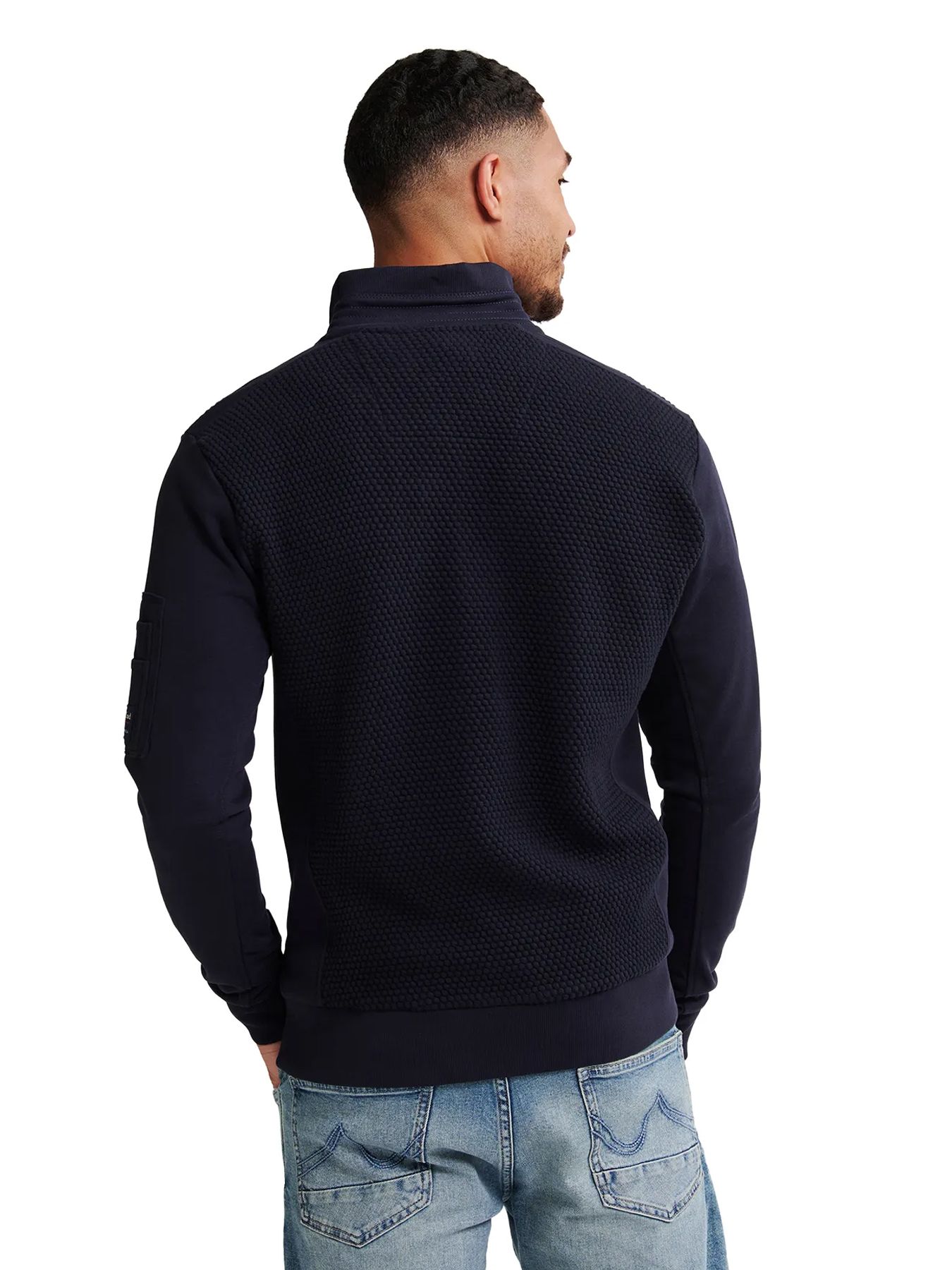 Petrol Industries Men Sweater Collar Zip 5092 royal navy 2900158527092