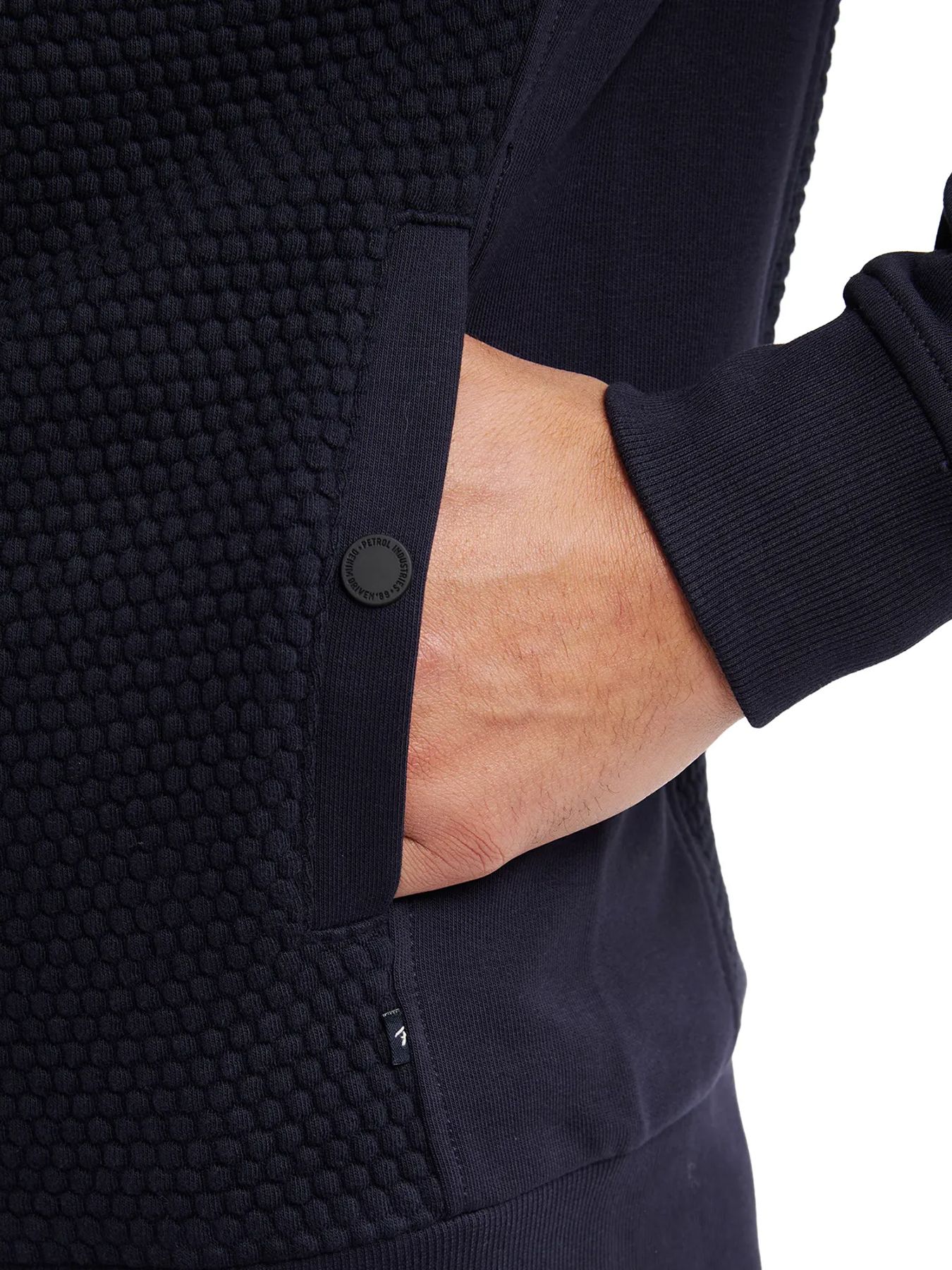 Petrol Industries Men Sweater Collar Zip 5092 royal navy 2900158527092