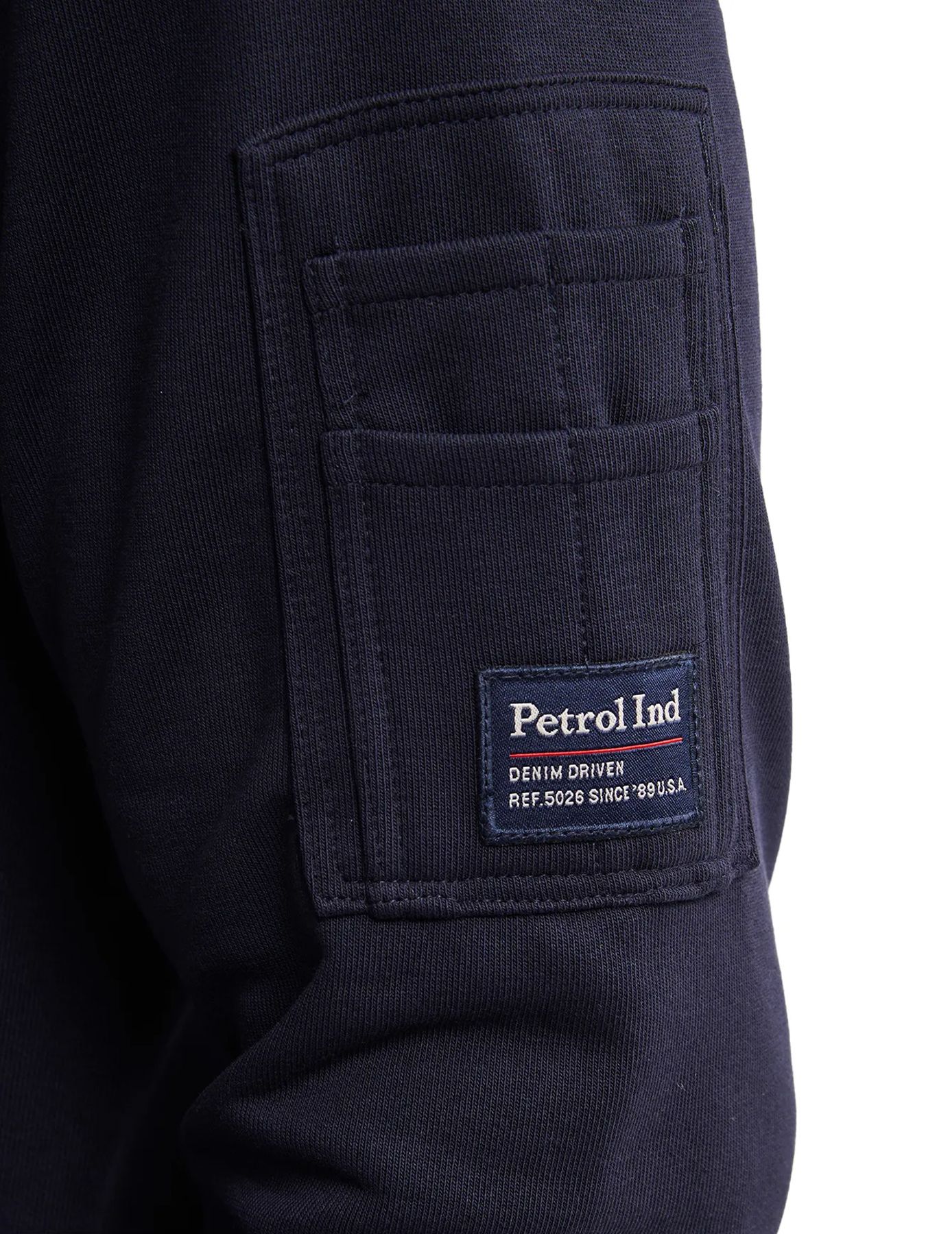 Petrol Industries Men Sweater Collar Zip 5092 royal navy 2900158527092
