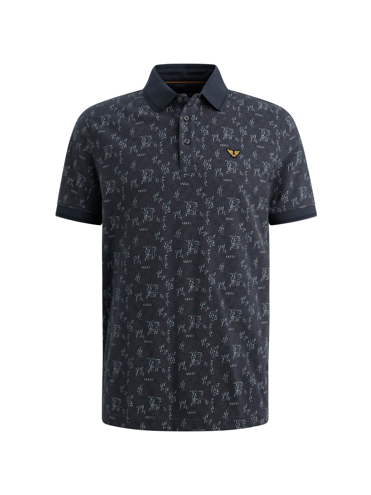 Pme Legend Short sleeve polo fine pique all o Mood Indigo 2900158540039
