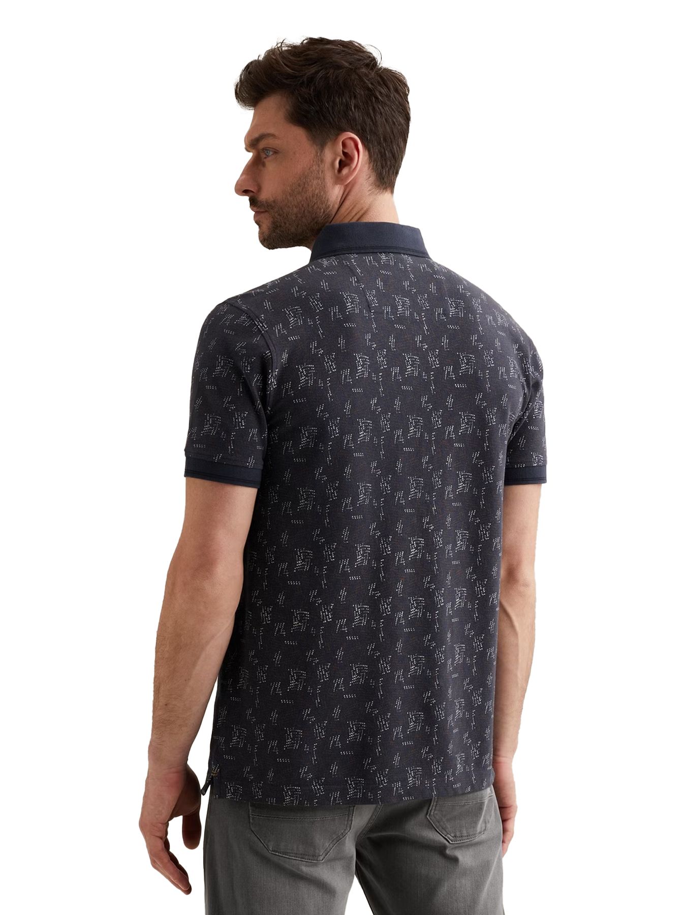 Pme Legend Short sleeve polo fine pique all o Mood Indigo 2900158540039